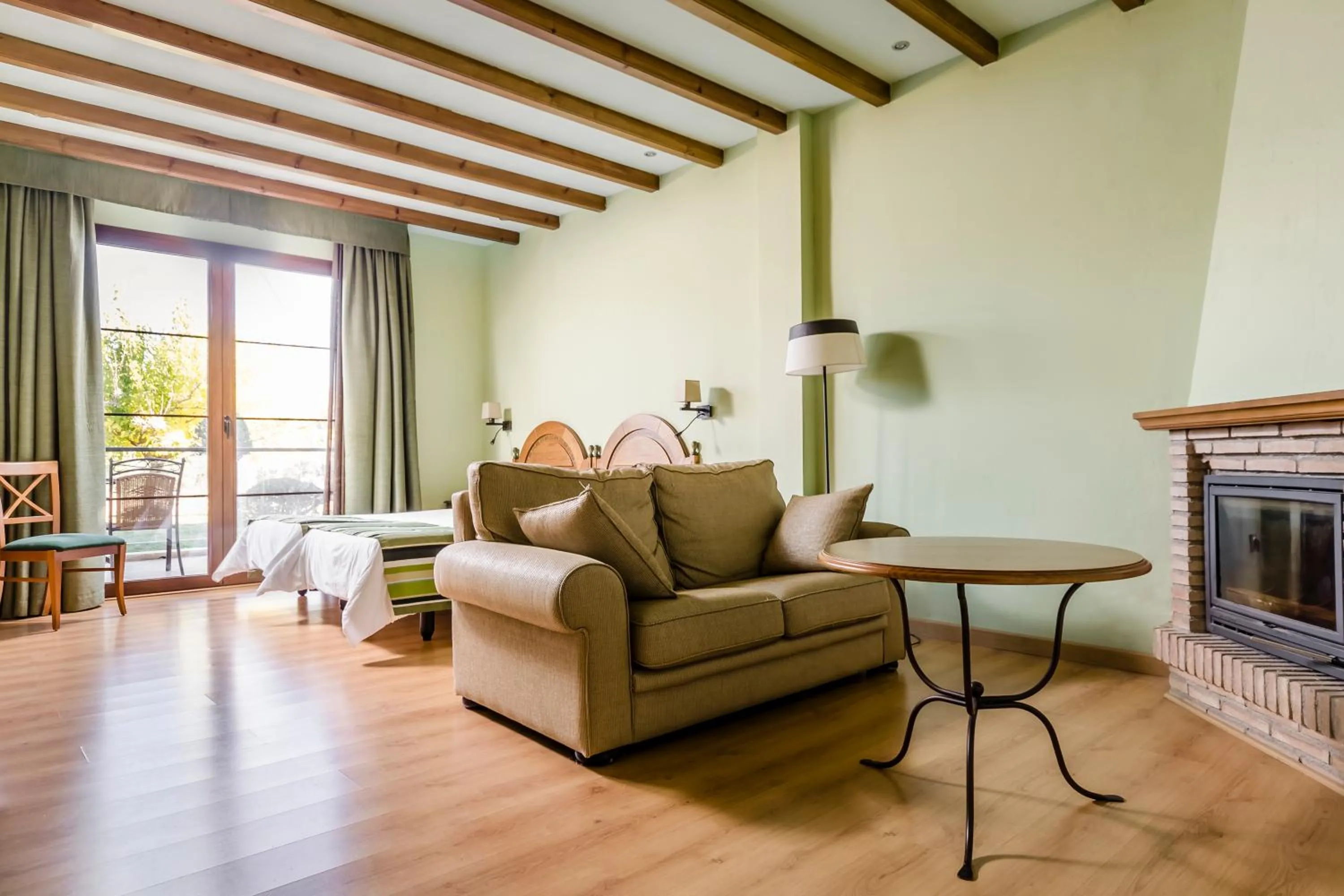 Living room in Hotel Rural Los Nogales