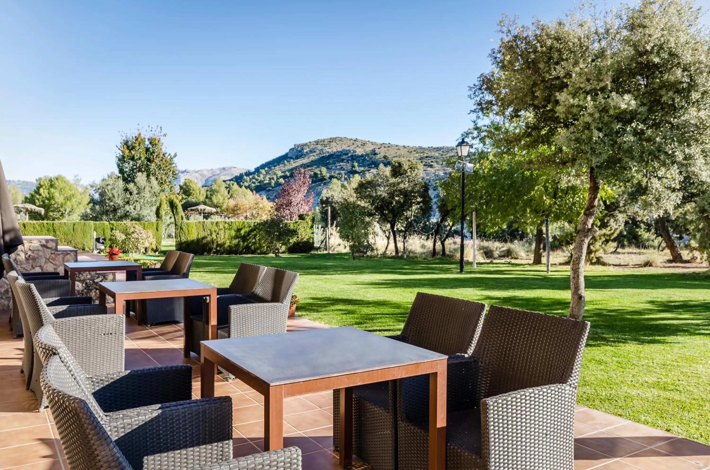 Garden in Hotel Rural Los Nogales