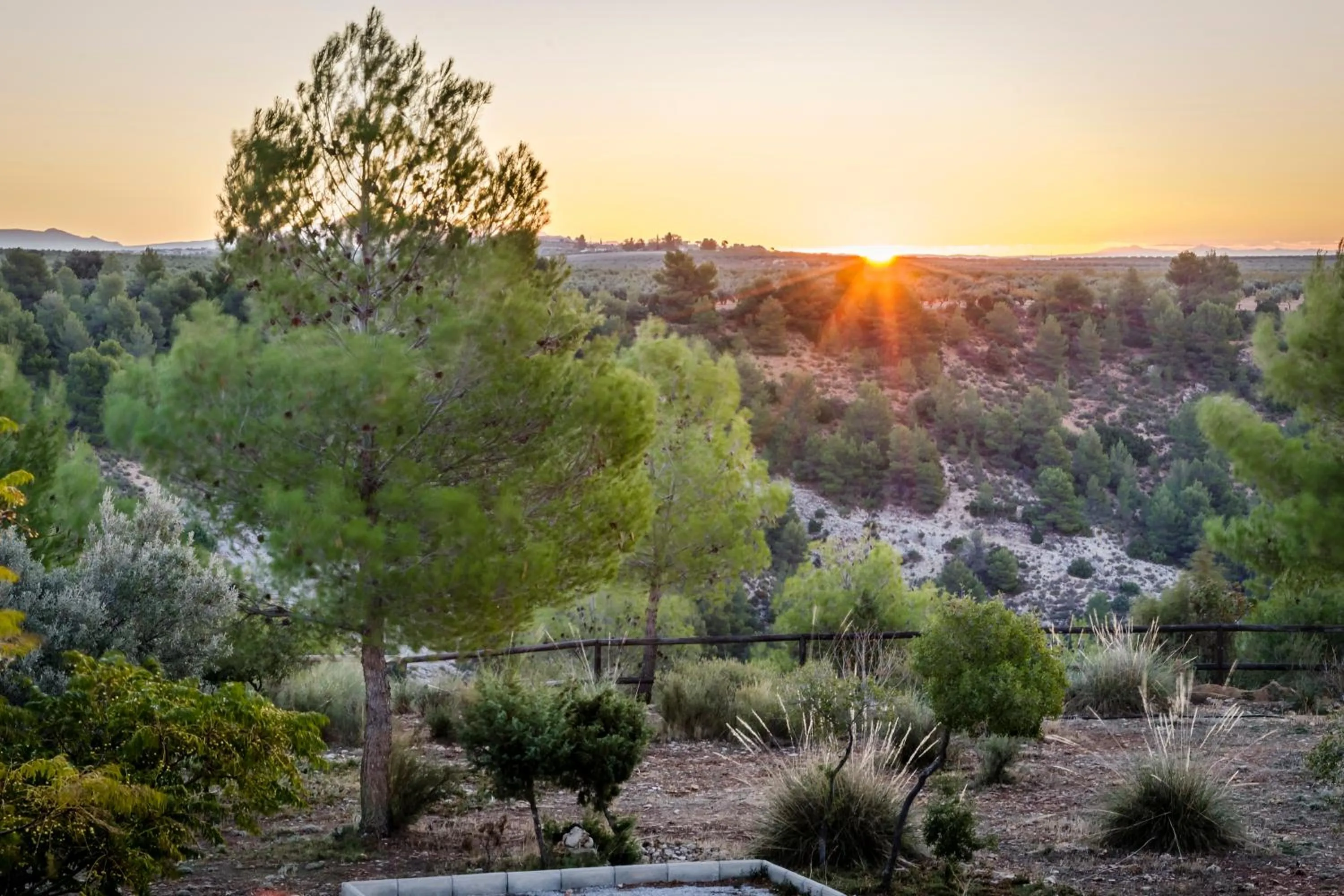 Mountain view in Hotel Rural Los Nogales