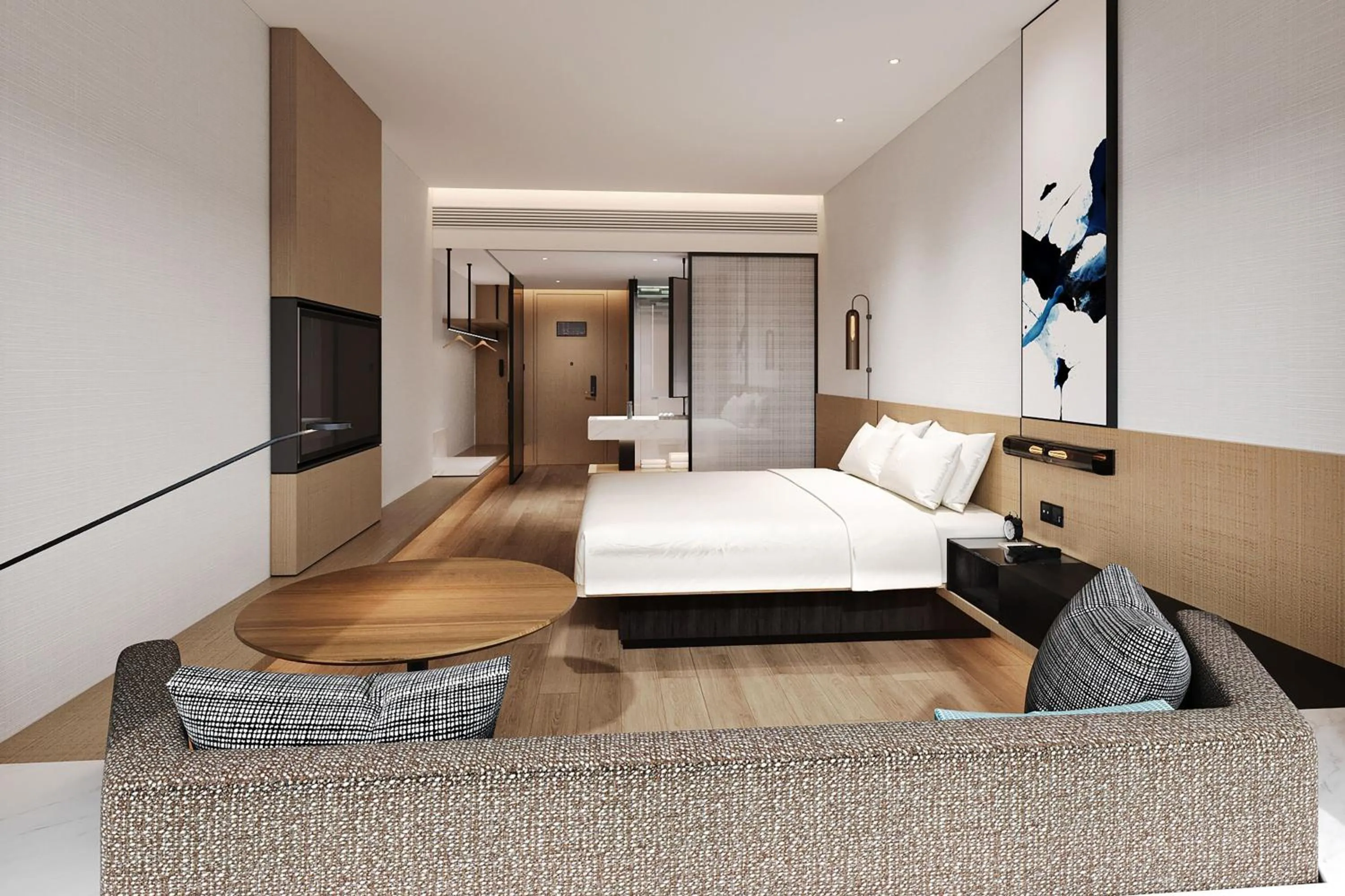 Photo of the whole room, Bed in Fairfield by Marriott Yantai