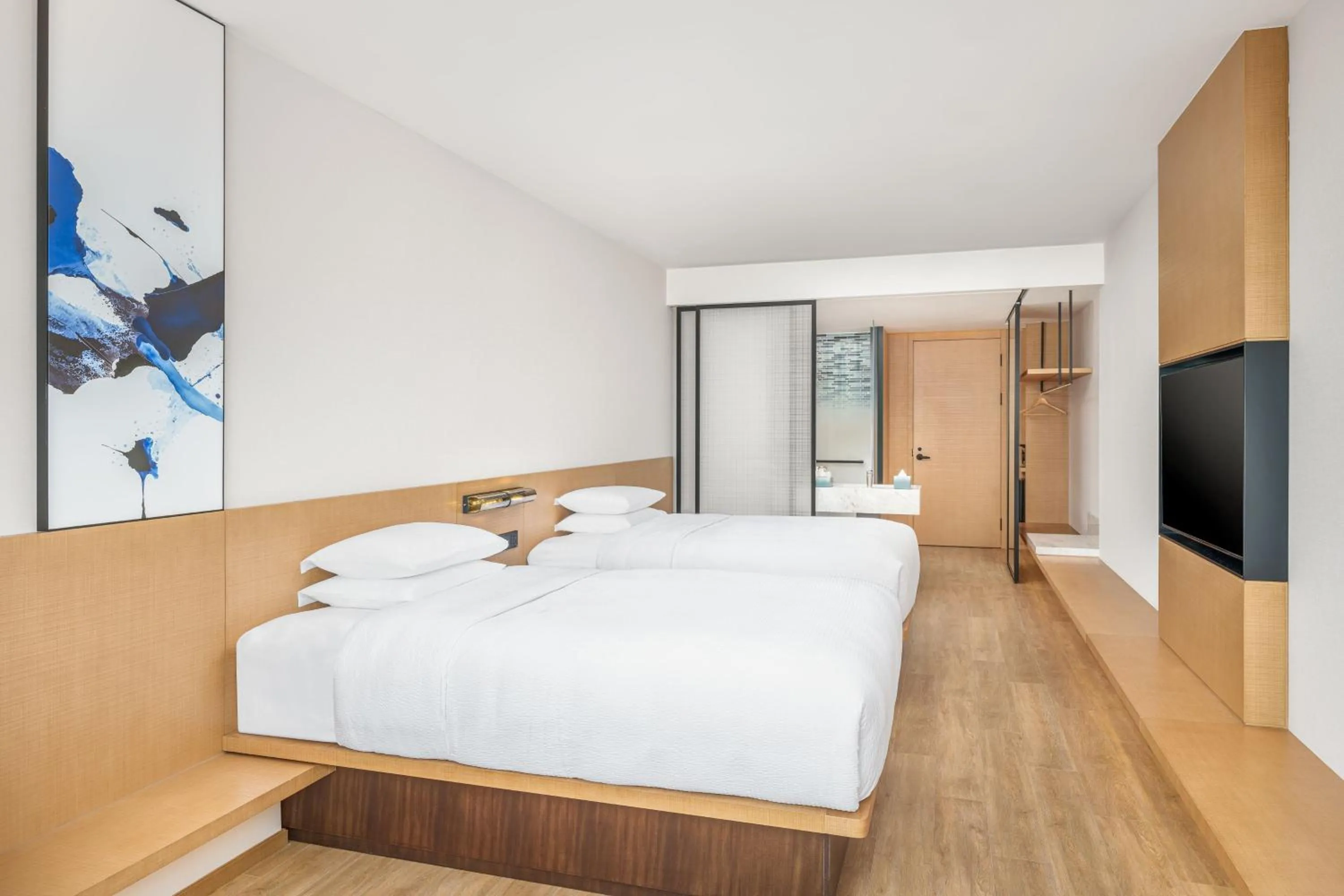 Photo of the whole room, Bed in Fairfield by Marriott Yantai