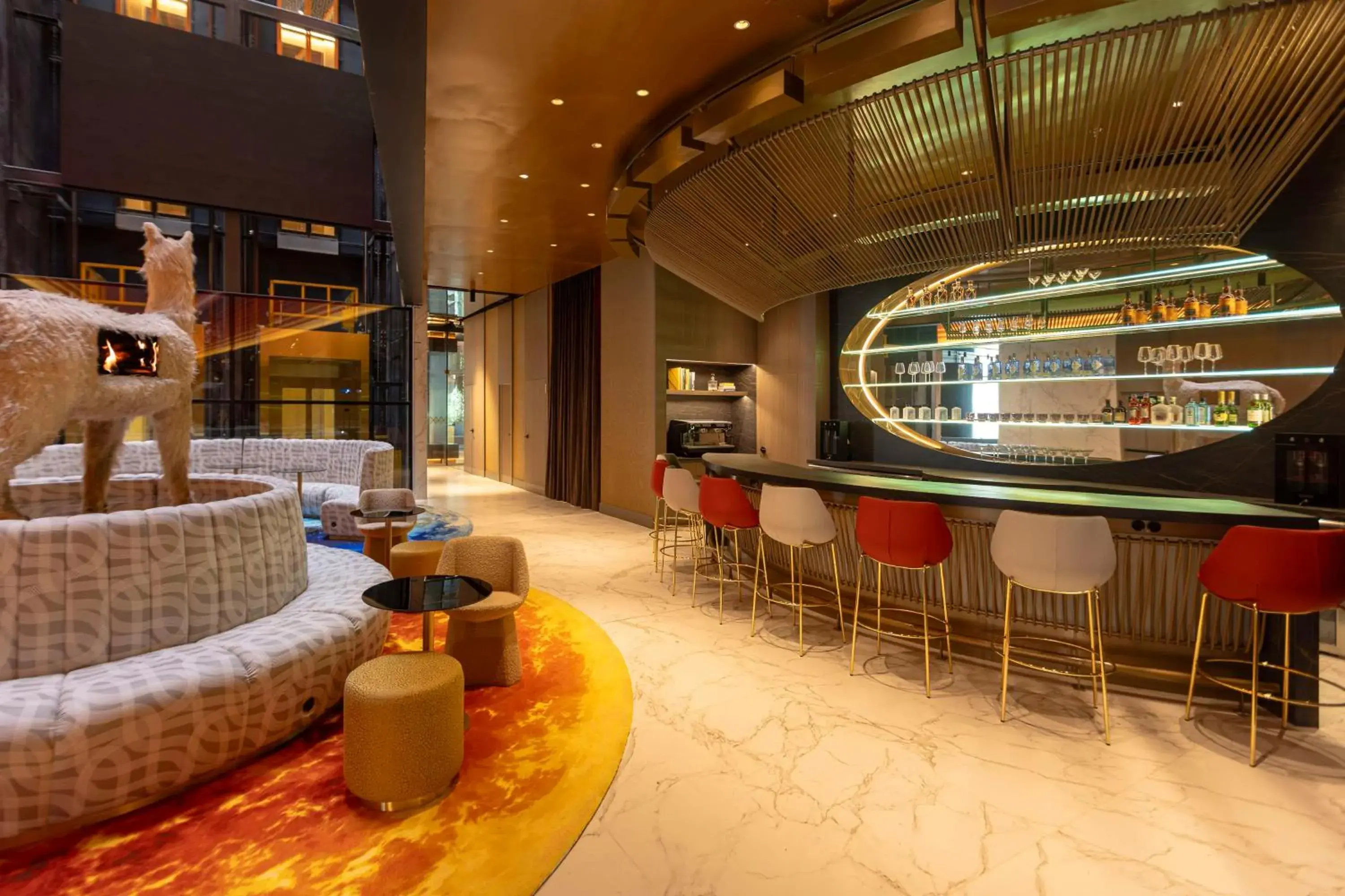 Lounge or bar in Nhow Lima Lounge or bar in Nhow Lima