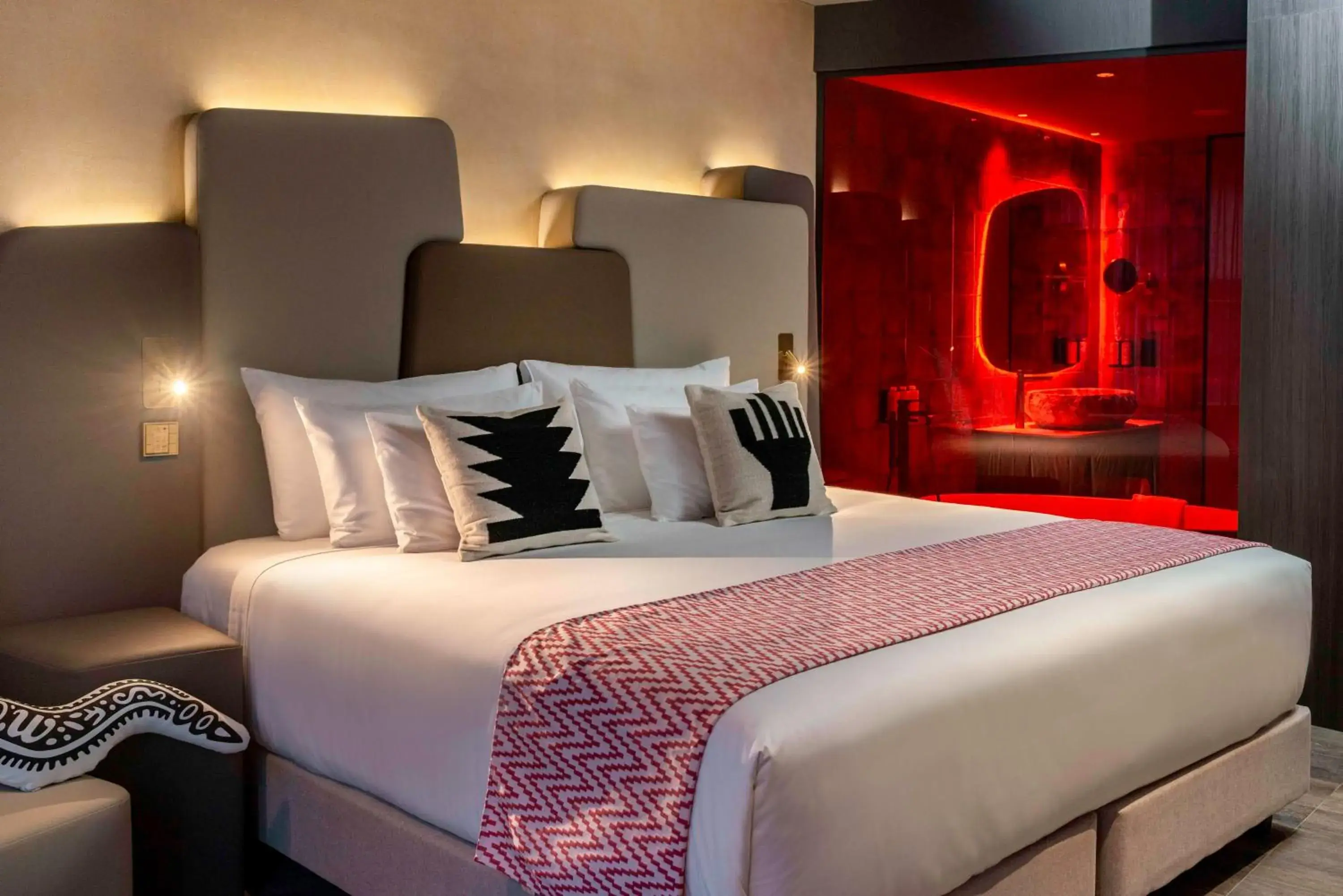 Bedroom, Bed in Nhow Lima Bedroom, Bed in Nhow Lima