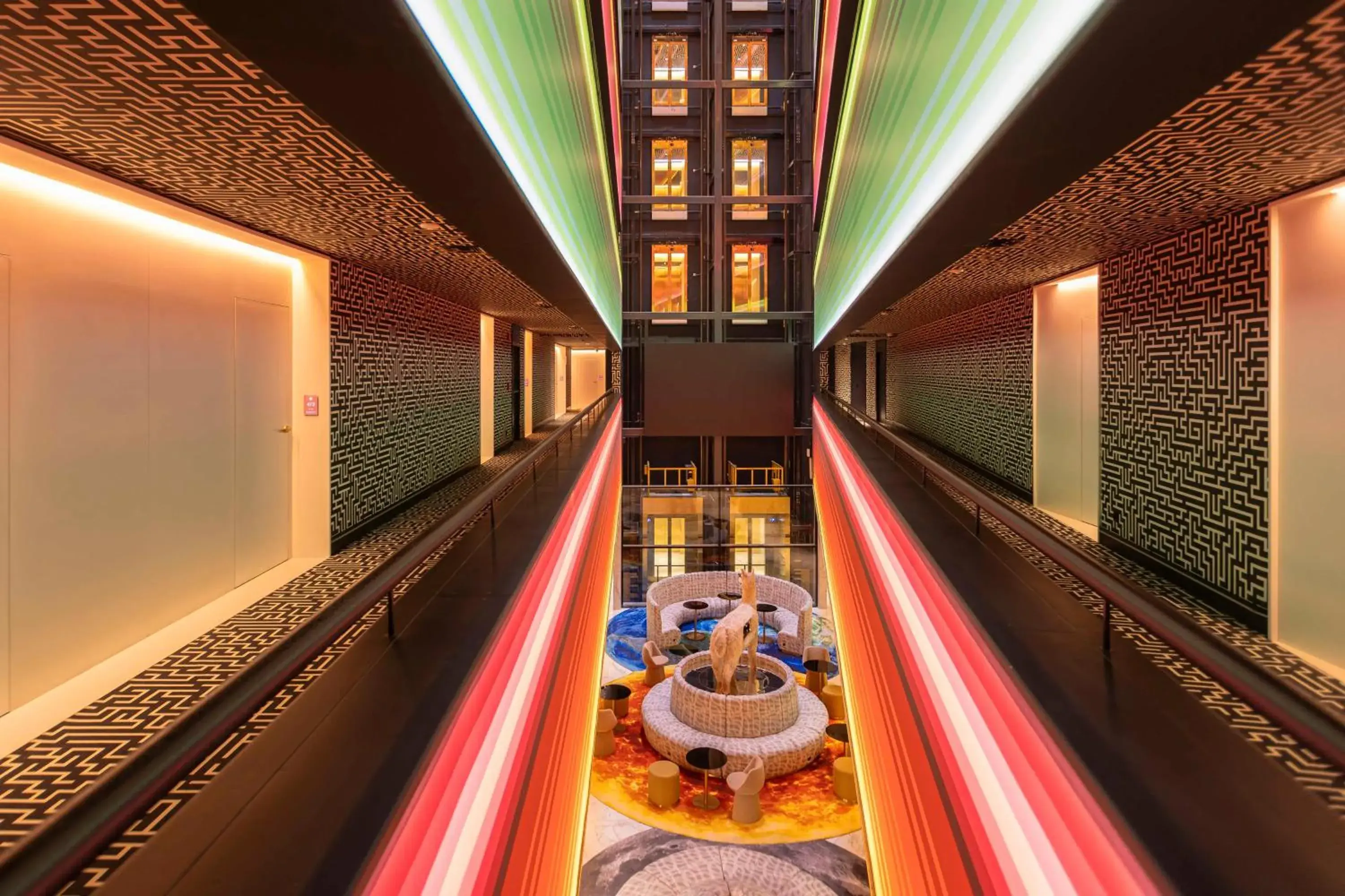 Lobby or reception in Nhow Lima Lobby or reception in Nhow Lima