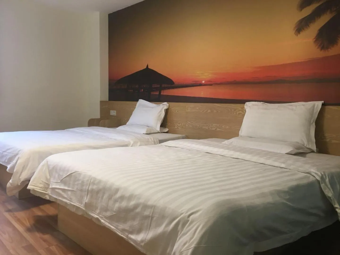 Bed in 7Days Inn Guangzhou Tianhe Tangxia Junjing Huayuan