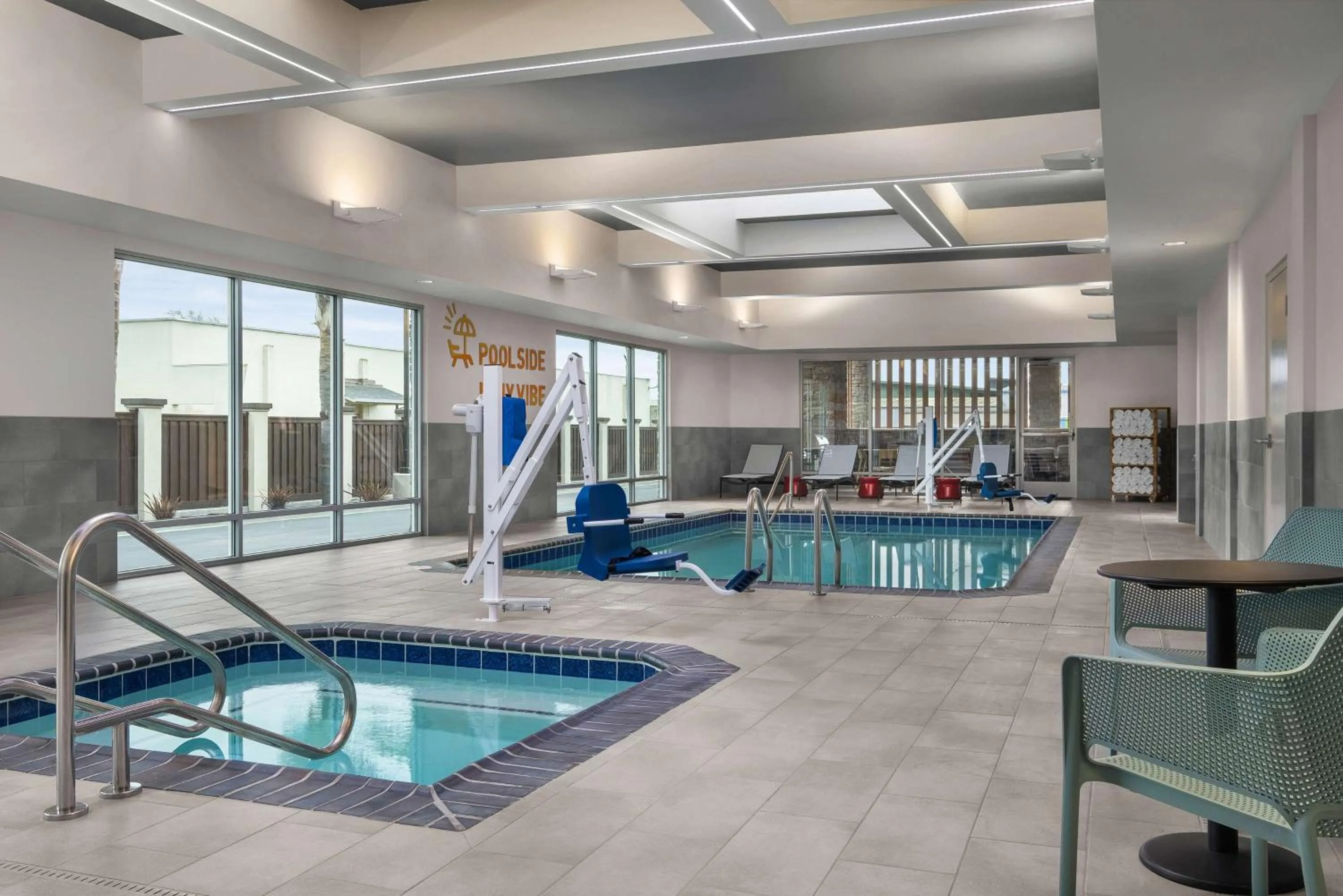 Pool view in Home2 Suites By Hilton Eureka