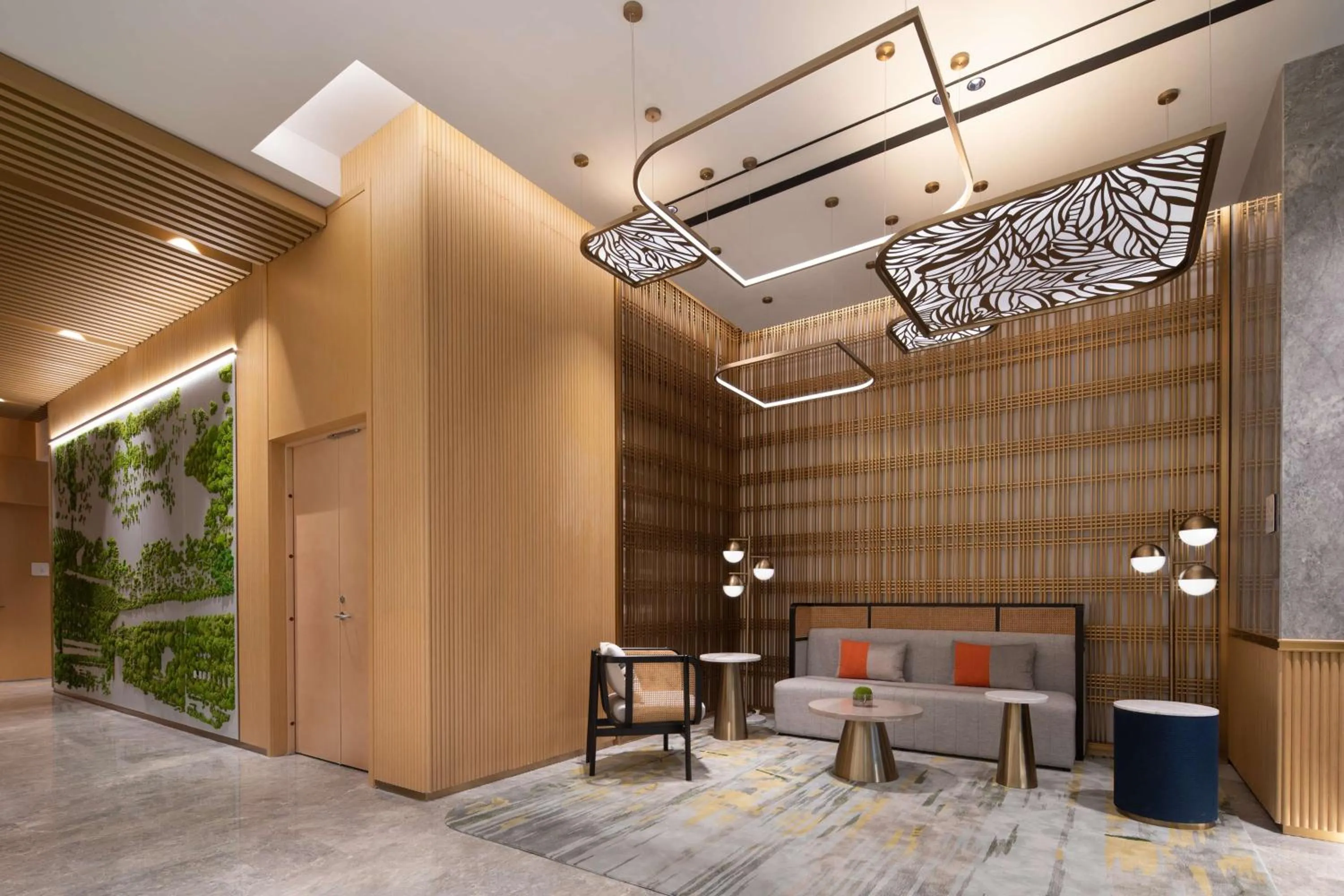 Lobby or reception in Hilton Garden Inn Beijing Huaxiang Tiantan Hospital