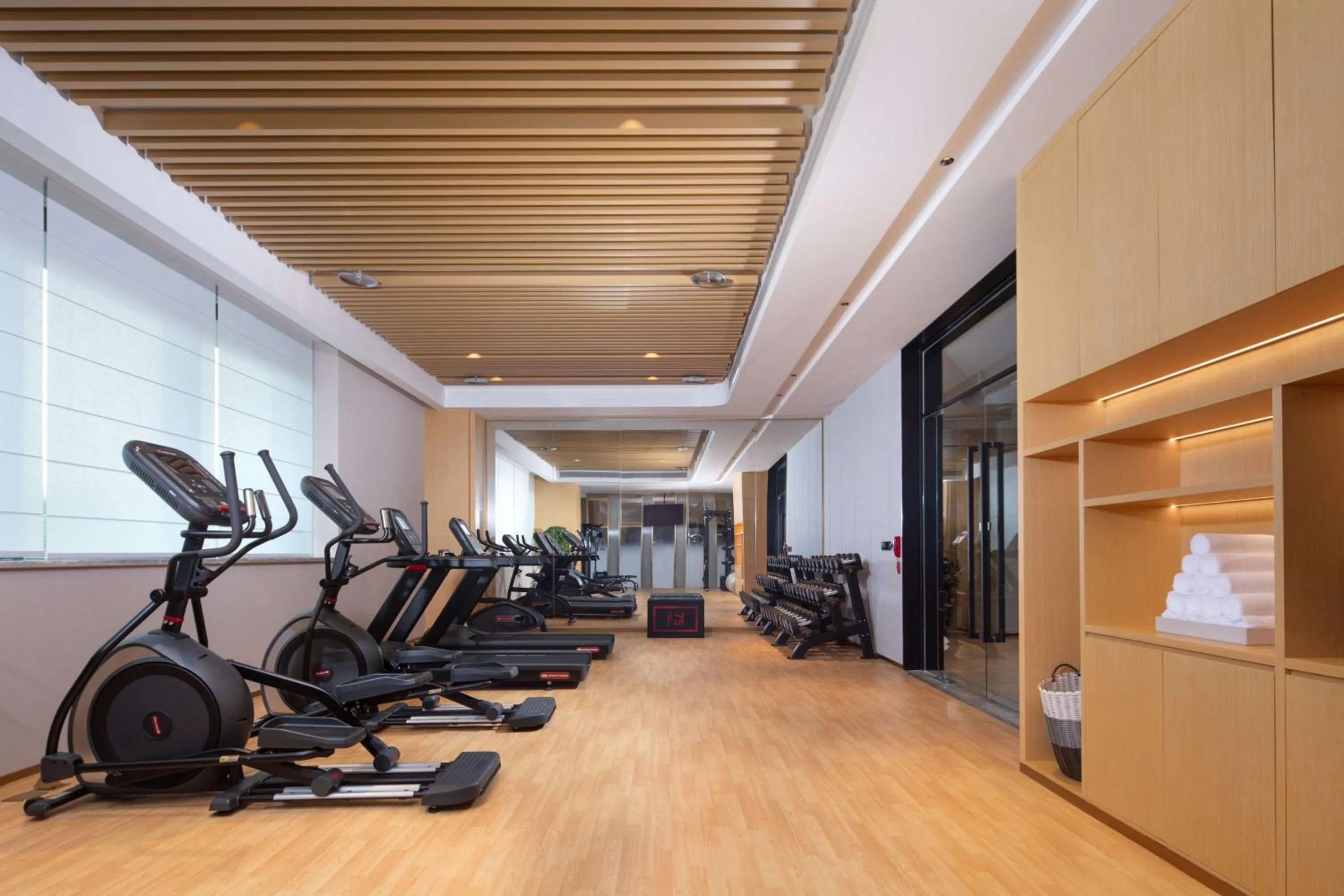 Fitness centre/facilities in Hilton Garden Inn Beijing Huaxiang Tiantan Hospital