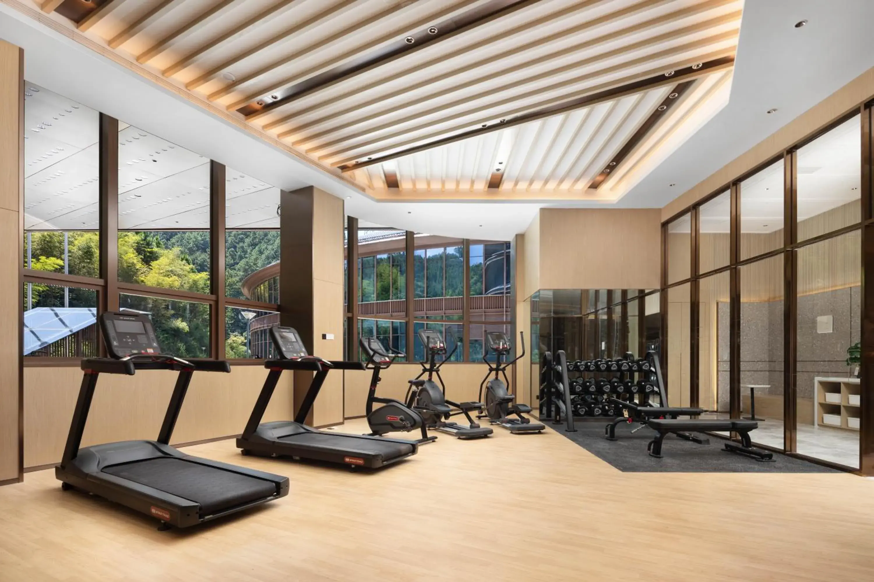 Fitness centre/facilities in Hilton Garden Inn Jingdezhen Taoyuan Valley Fitness centre/facilities in Hilton Garden Inn Jingdezhen Taoyuan Valley