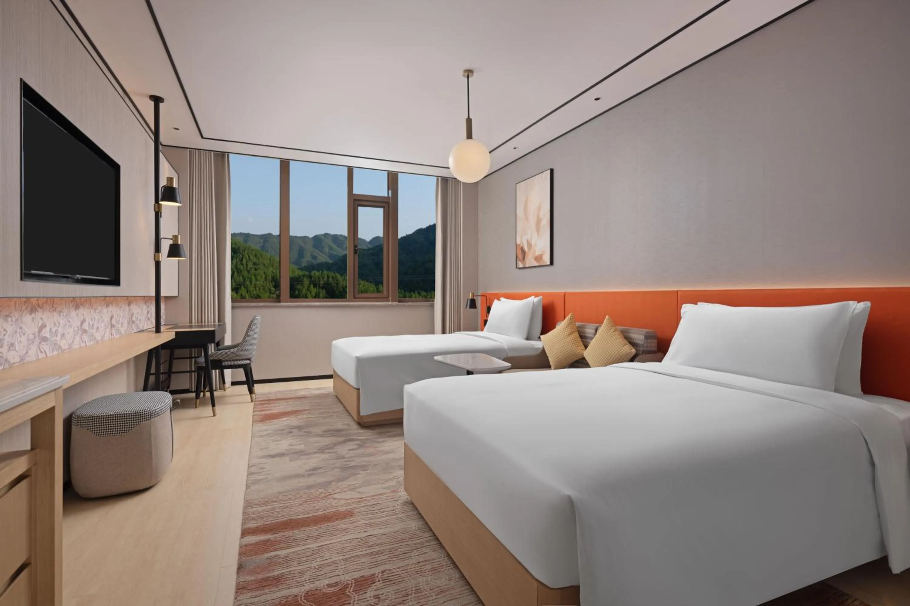 Photo of the whole room in Hilton Garden Inn Jingdezhen Taoyuan Valley