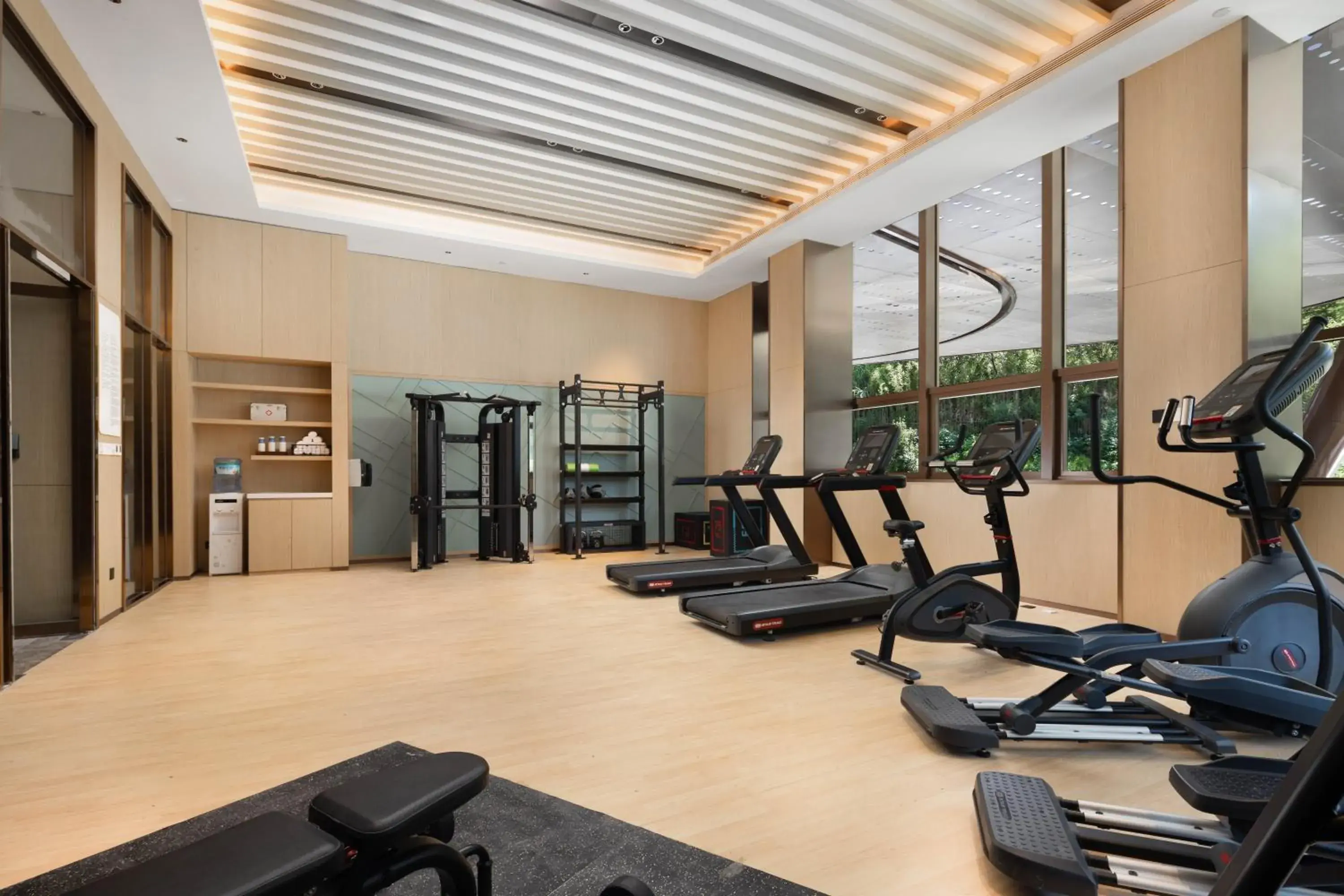 Fitness centre/facilities in Hilton Garden Inn Jingdezhen Taoyuan Valley Fitness centre/facilities in Hilton Garden Inn Jingdezhen Taoyuan Valley
