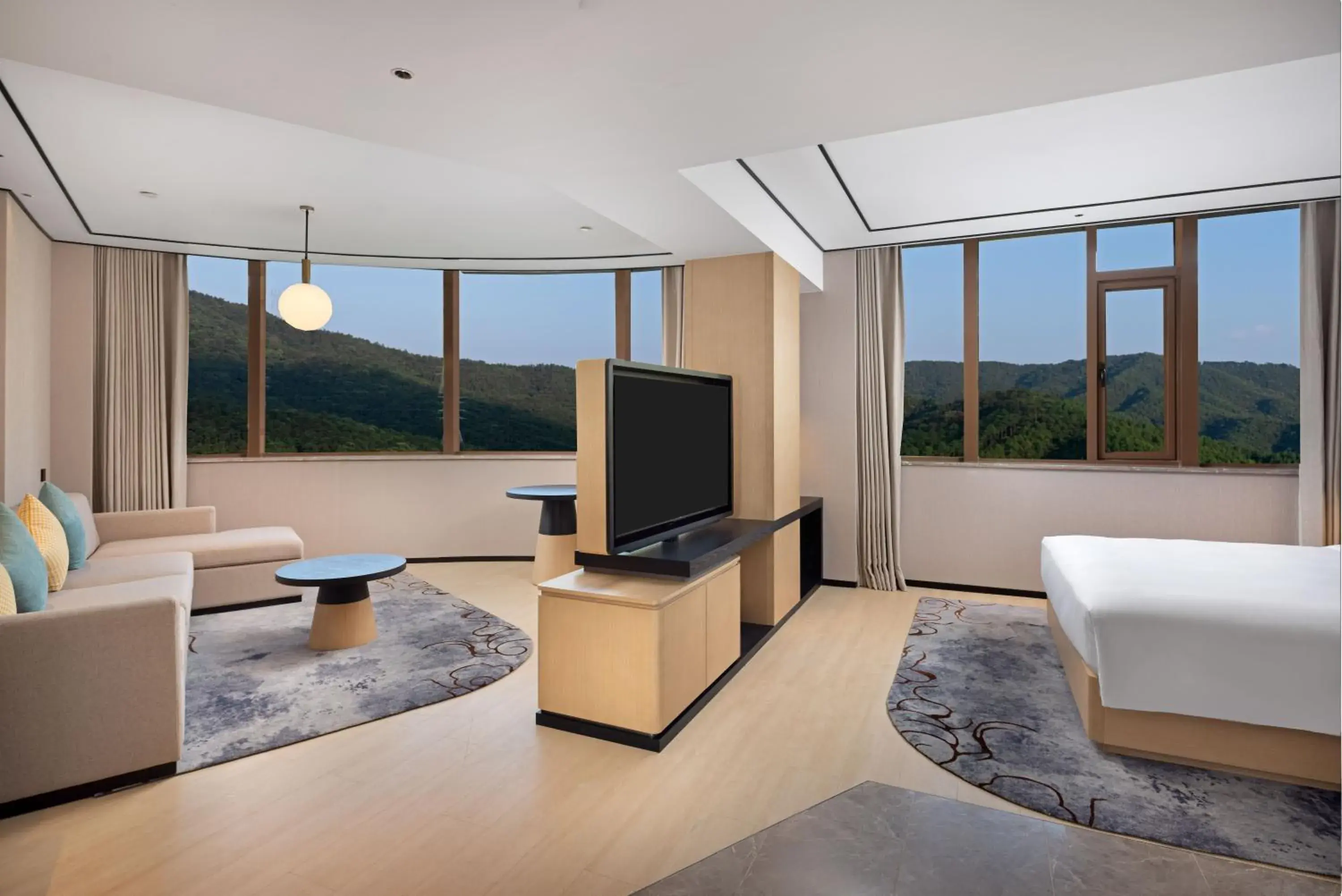 Living room in Hilton Garden Inn Jingdezhen Taoyuan Valley Living room in Hilton Garden Inn Jingdezhen Taoyuan Valley