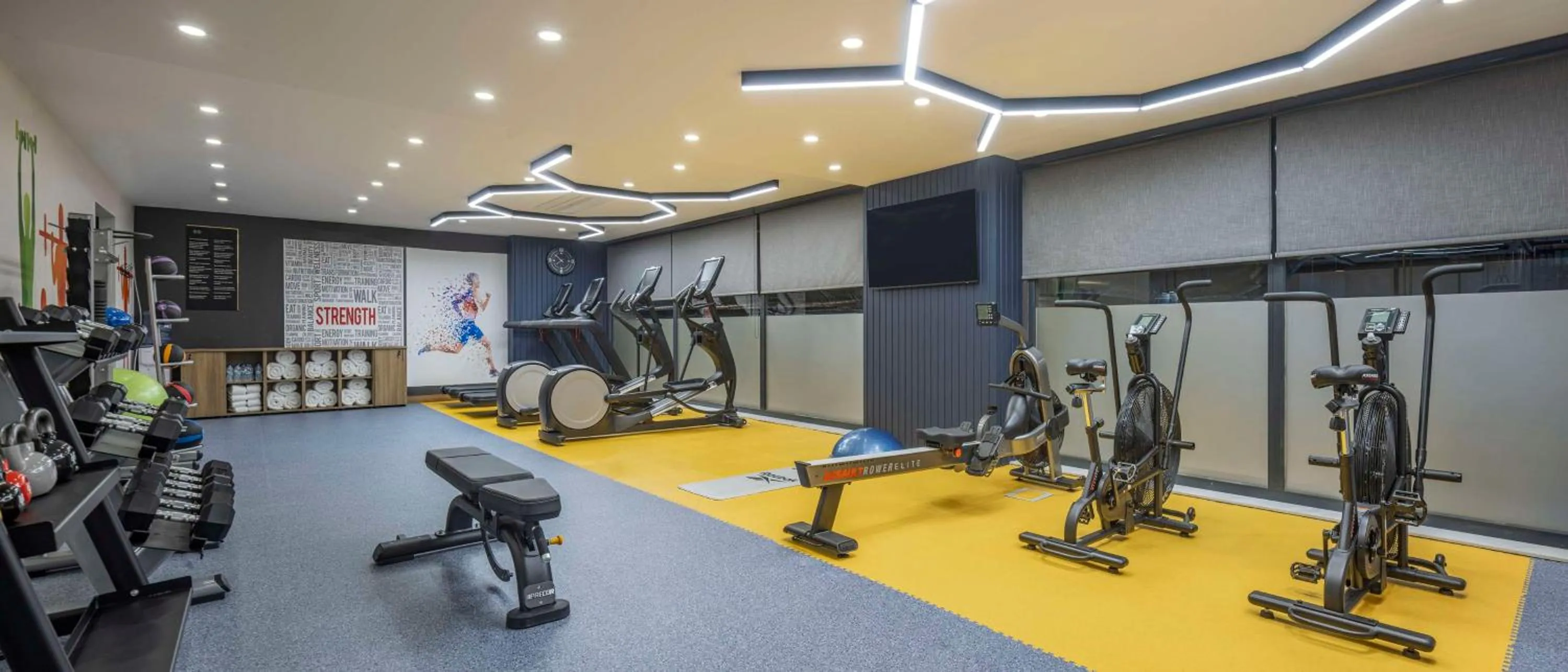 Fitness centre/facilities in Doubletree By Hilton Suites Trabzon Yomra