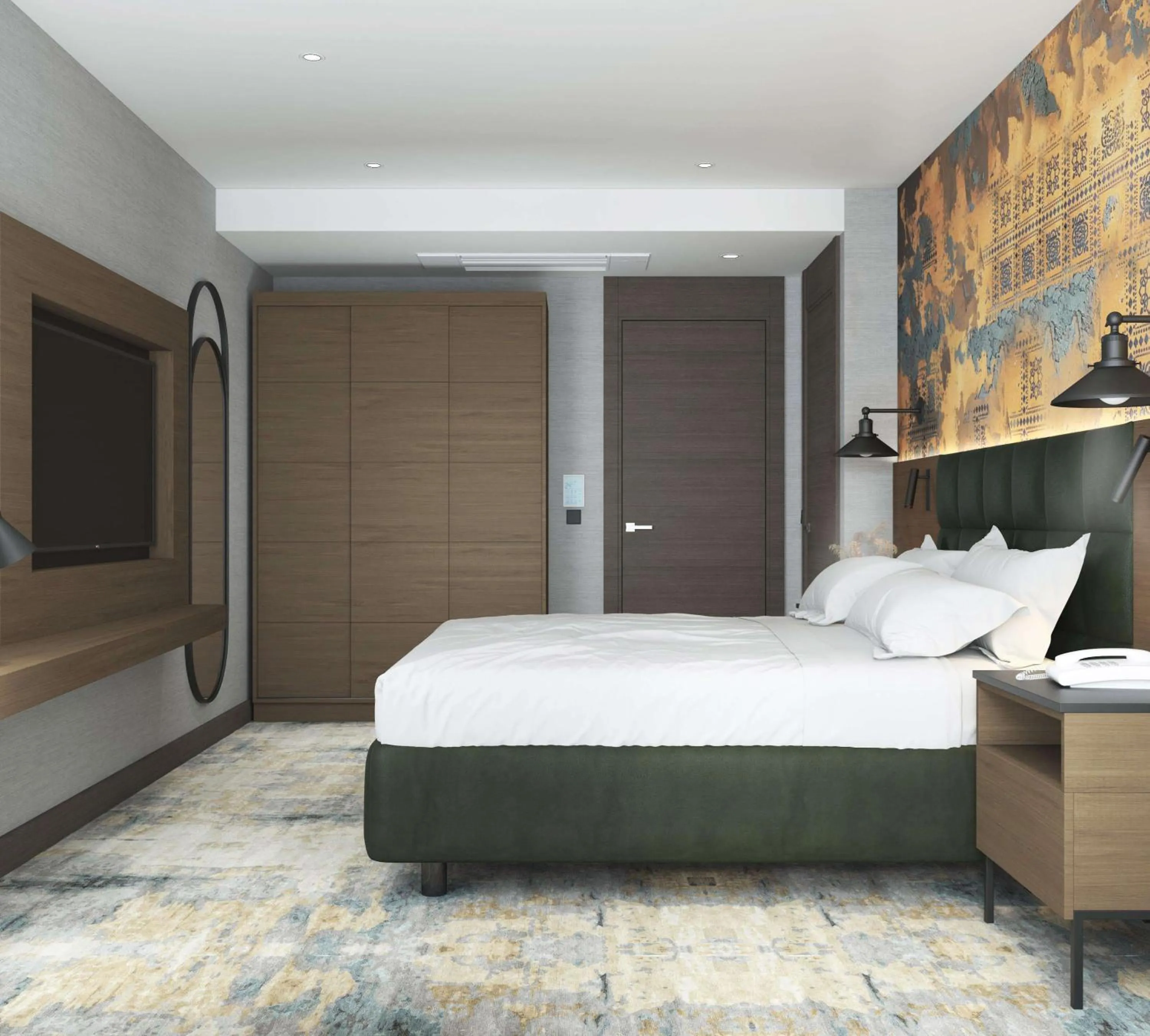 Bedroom, Bed in Doubletree By Hilton Suites Trabzon Yomra