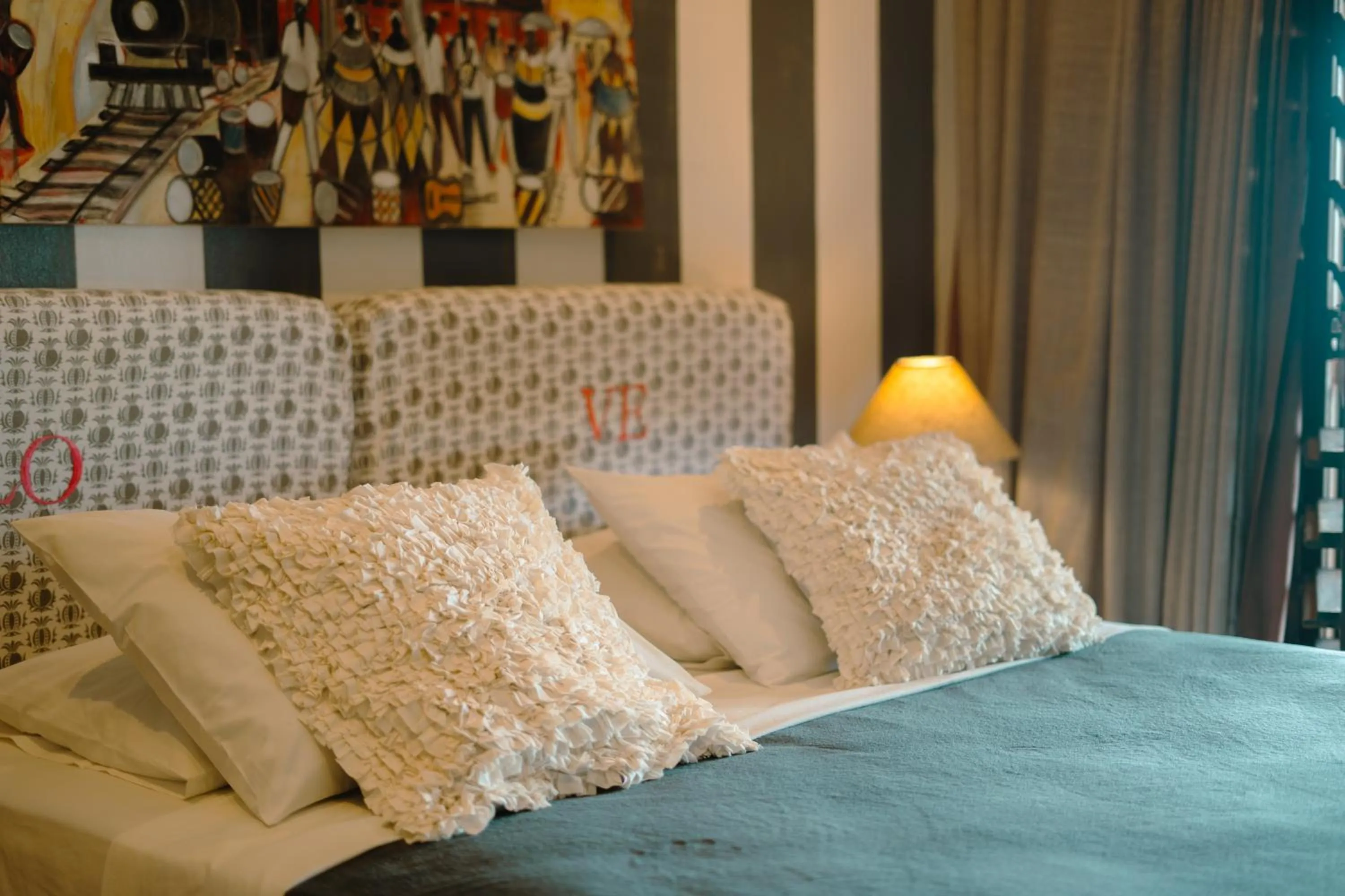 Bed in Zebra Boutique Hotel