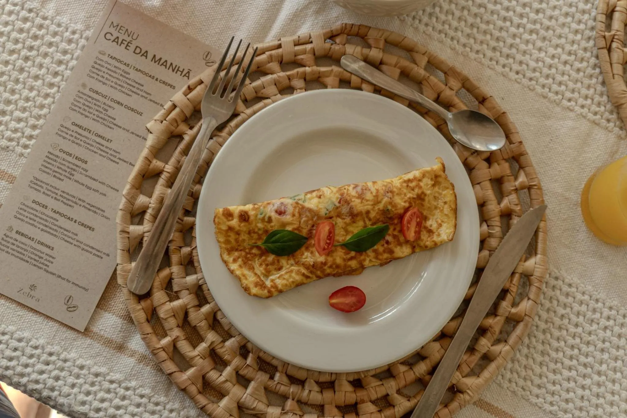 Food in Zebra Boutique Hotel