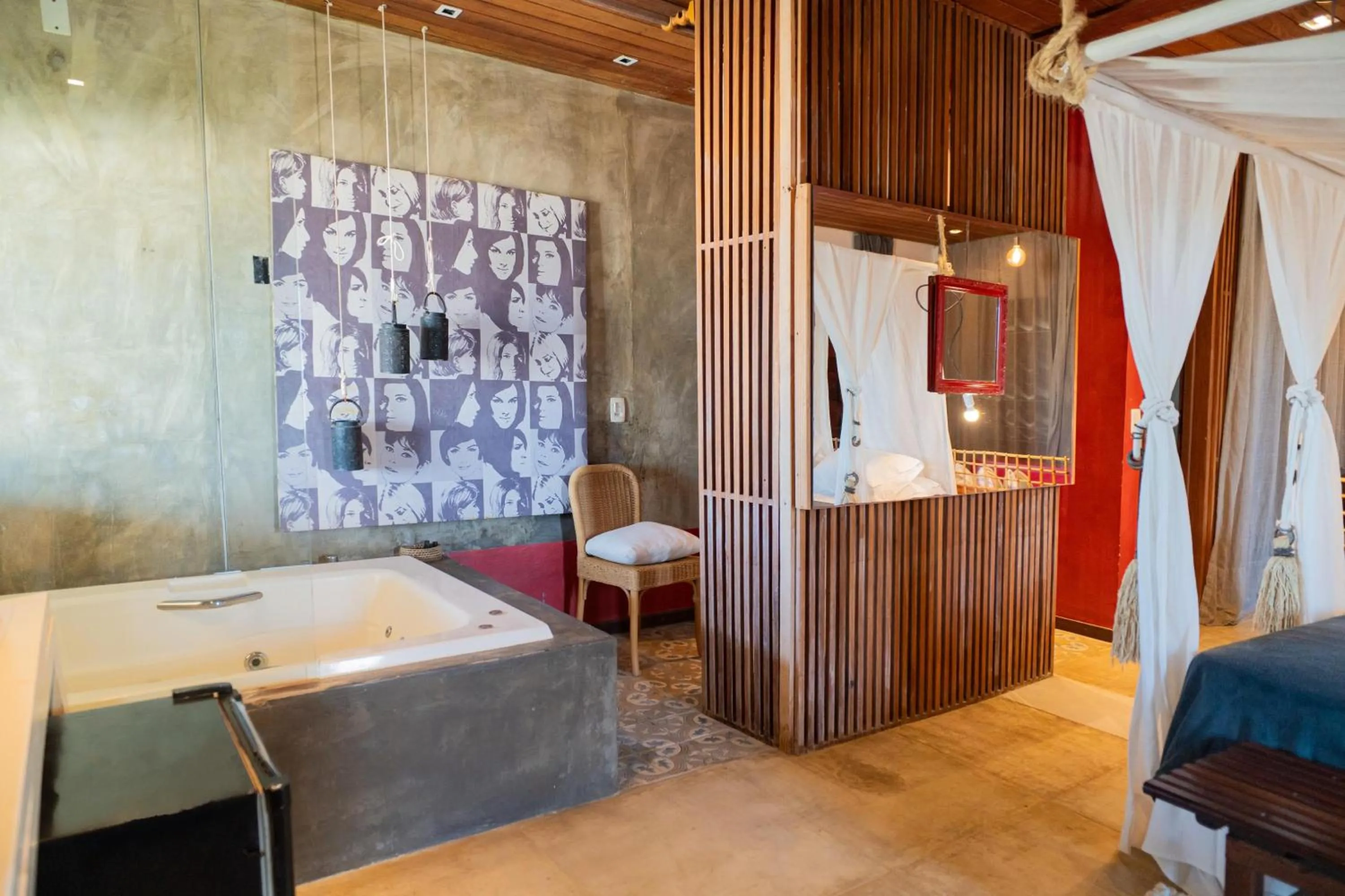 Bed in Zebra Boutique Hotel