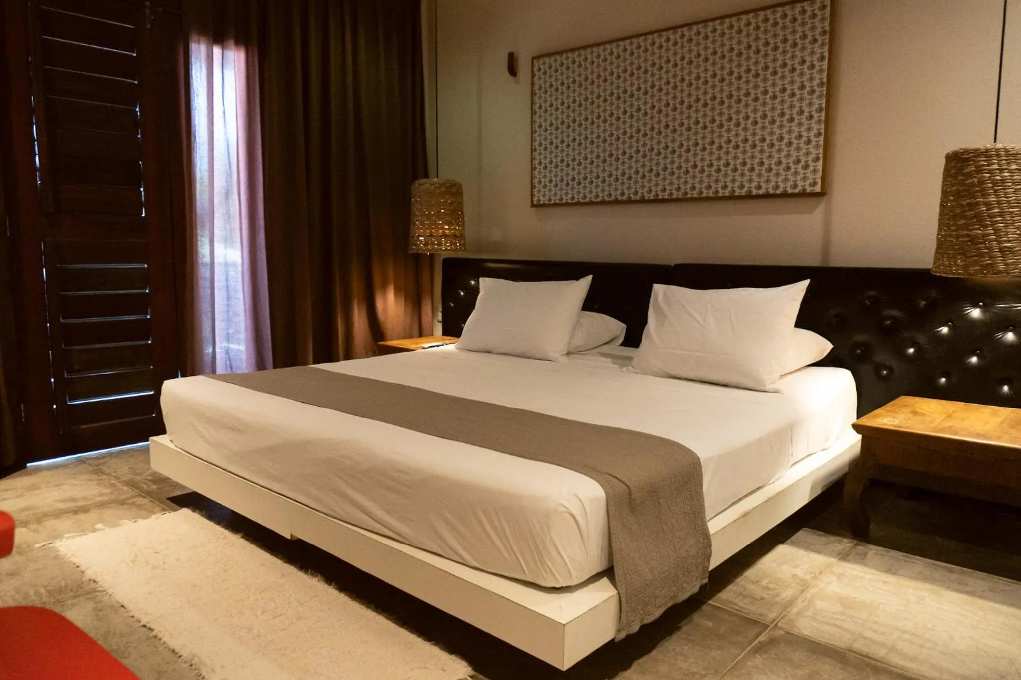 Bed in Zebra Boutique Hotel