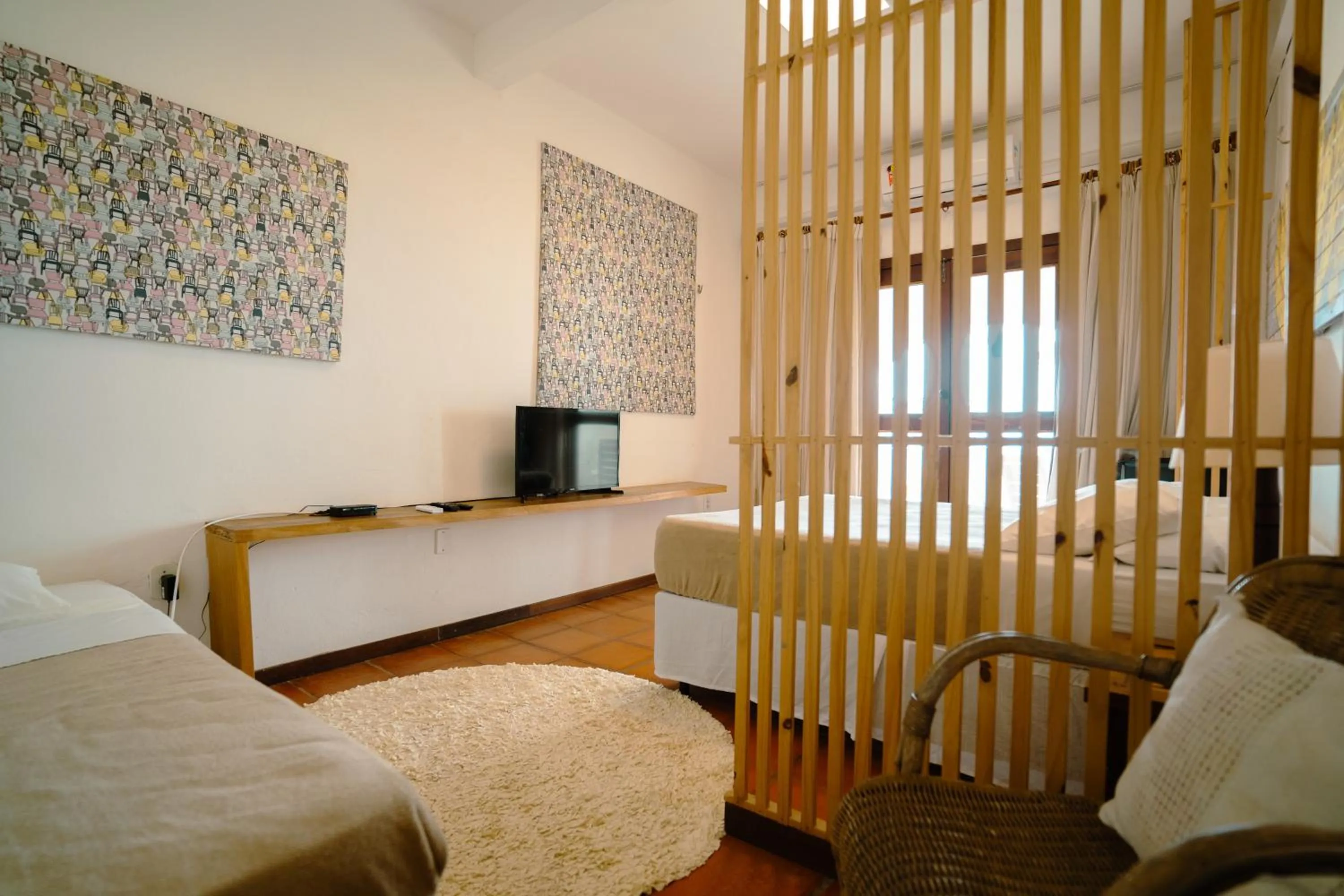 Bed in Zebra Boutique Hotel