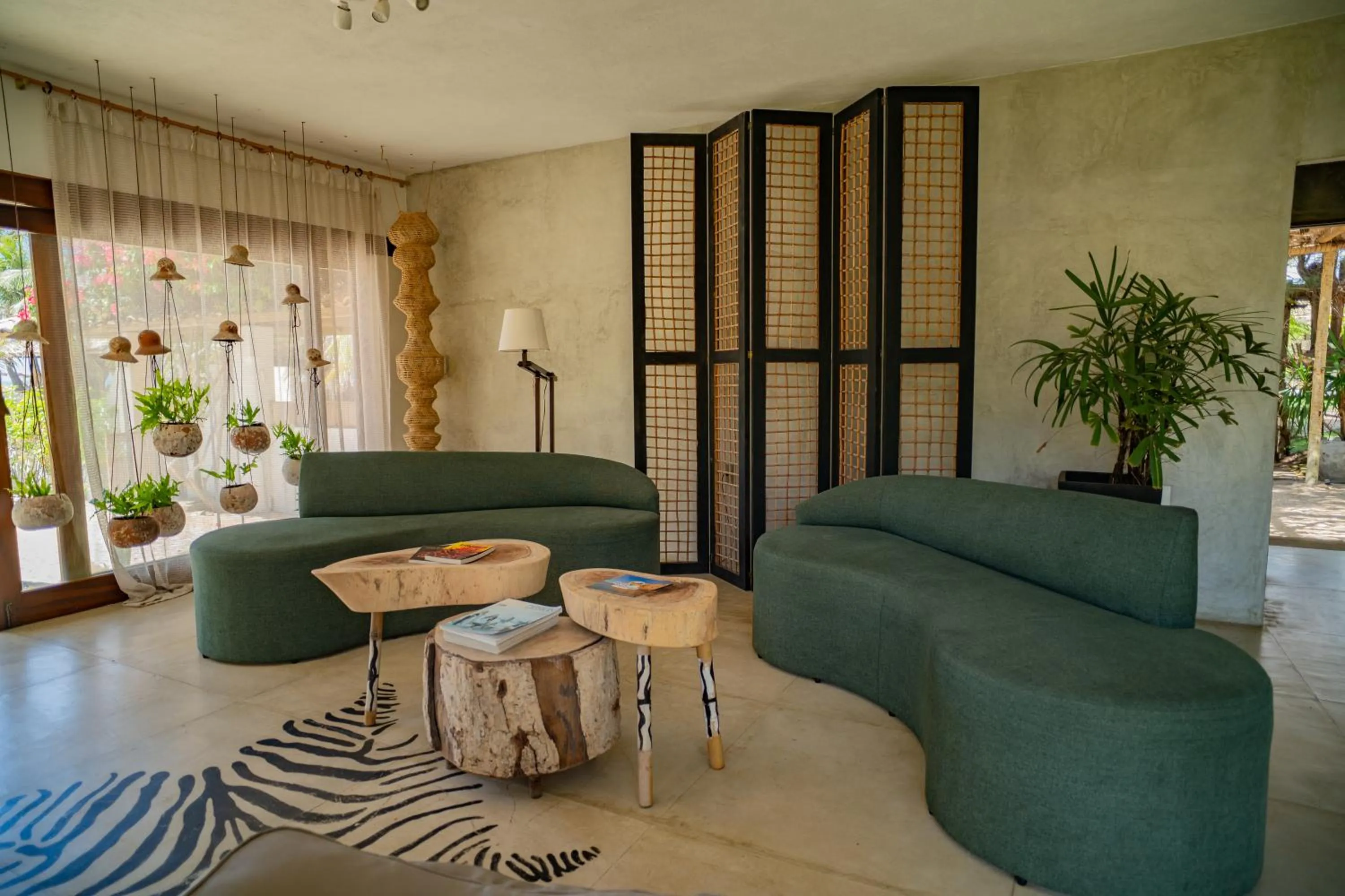 Living room in Zebra Boutique Hotel