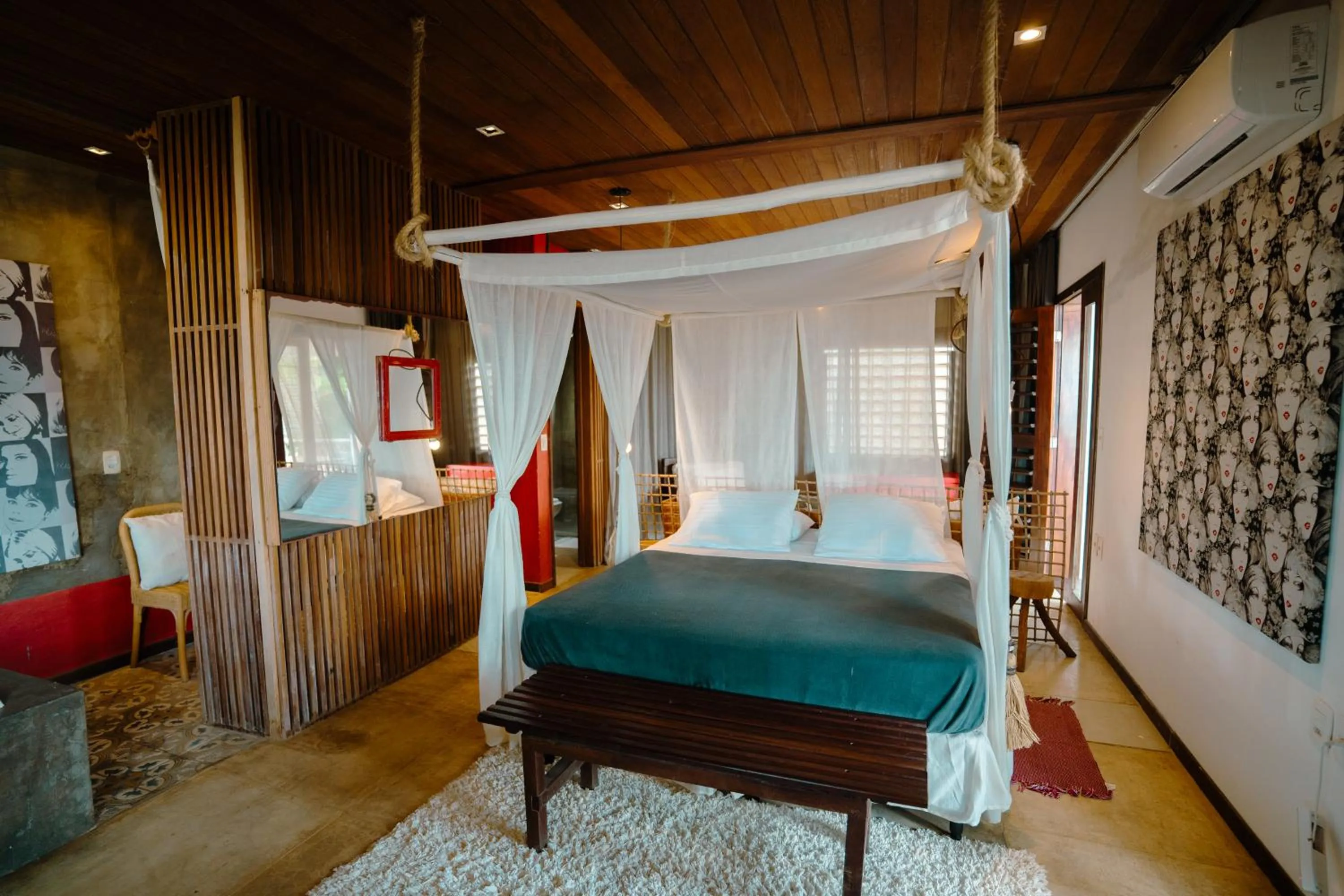 Bed in Zebra Boutique Hotel