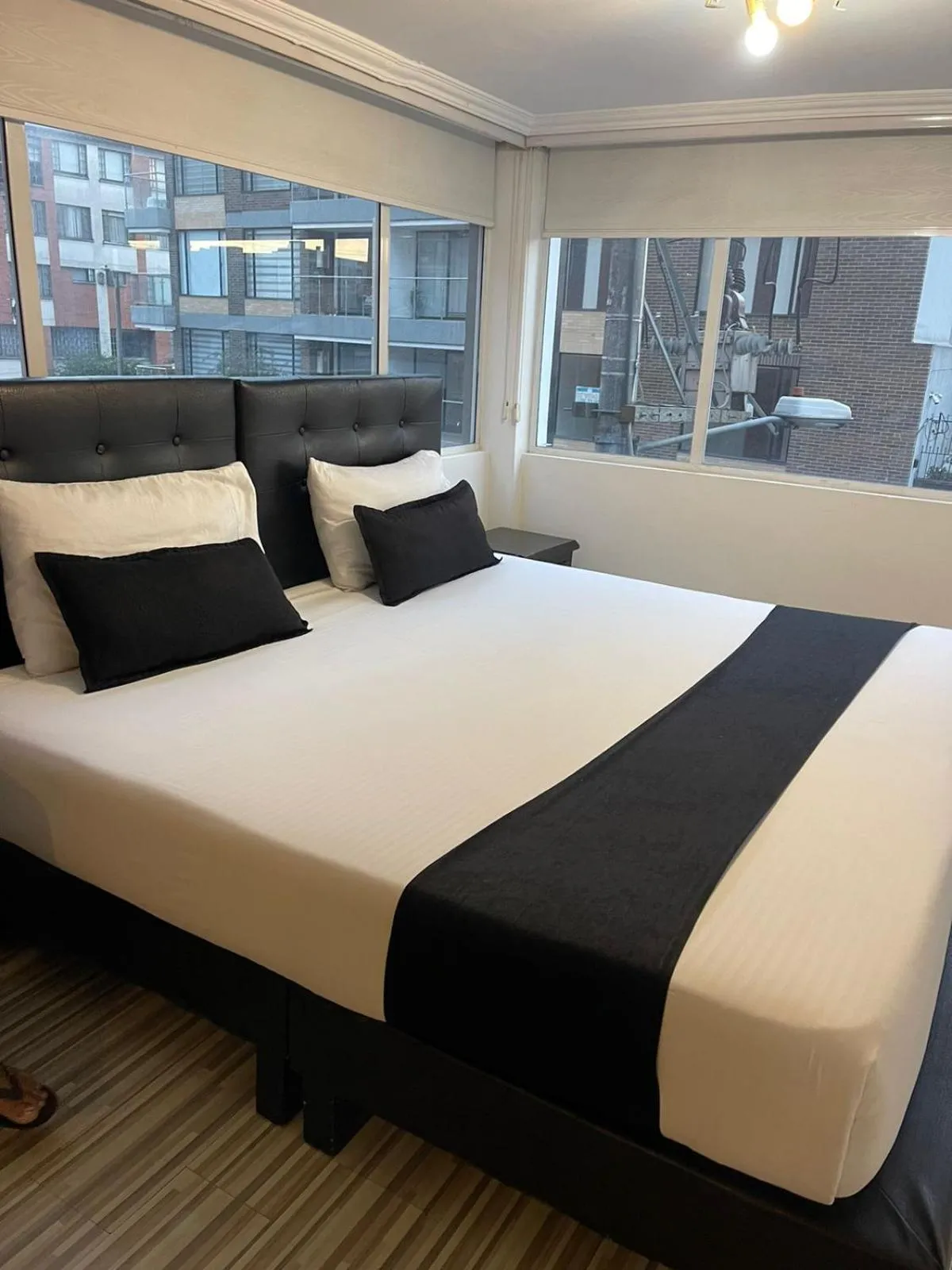 Bed in Hotel AMBAR KING