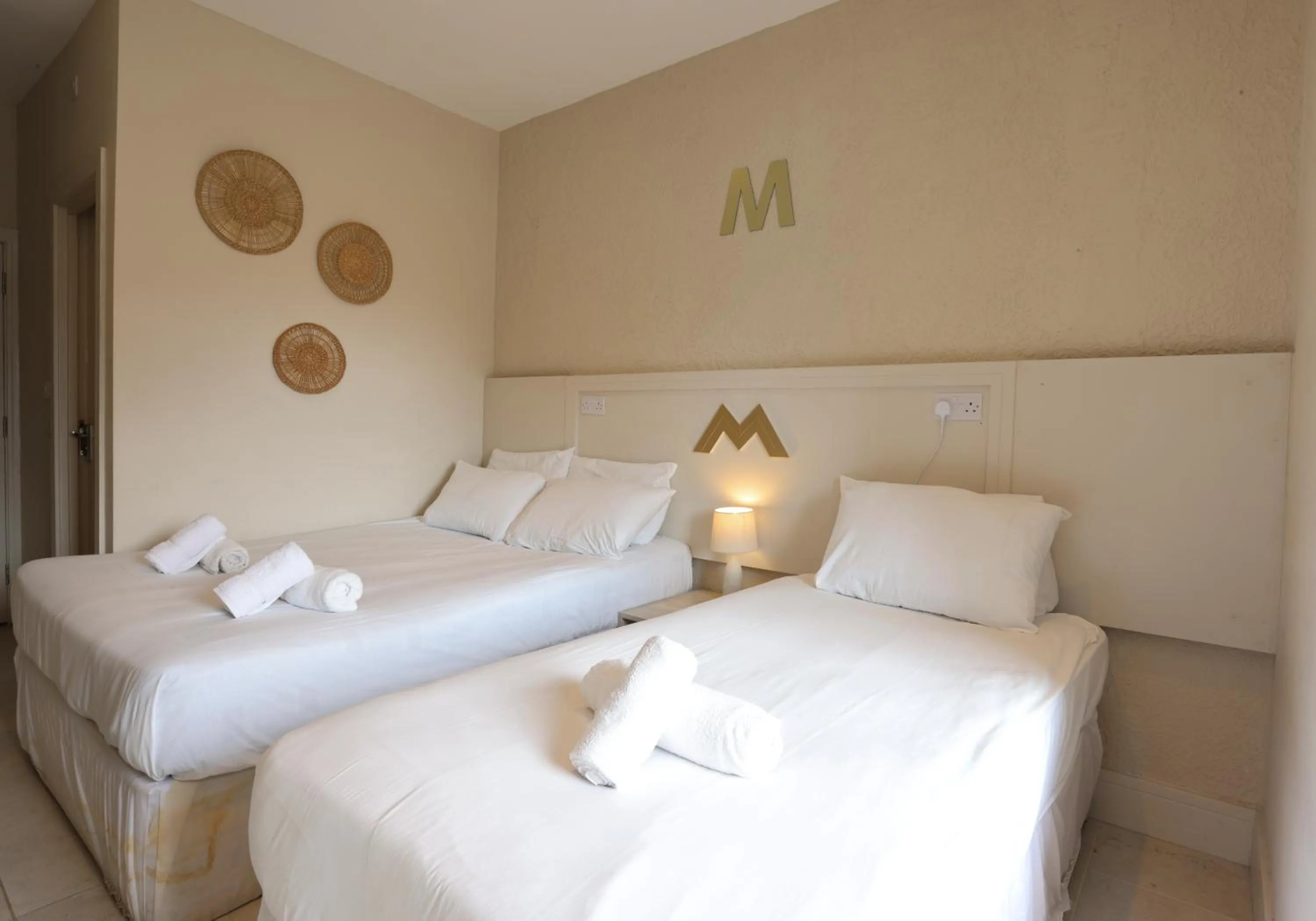 Bed in MSM Arena Hotel