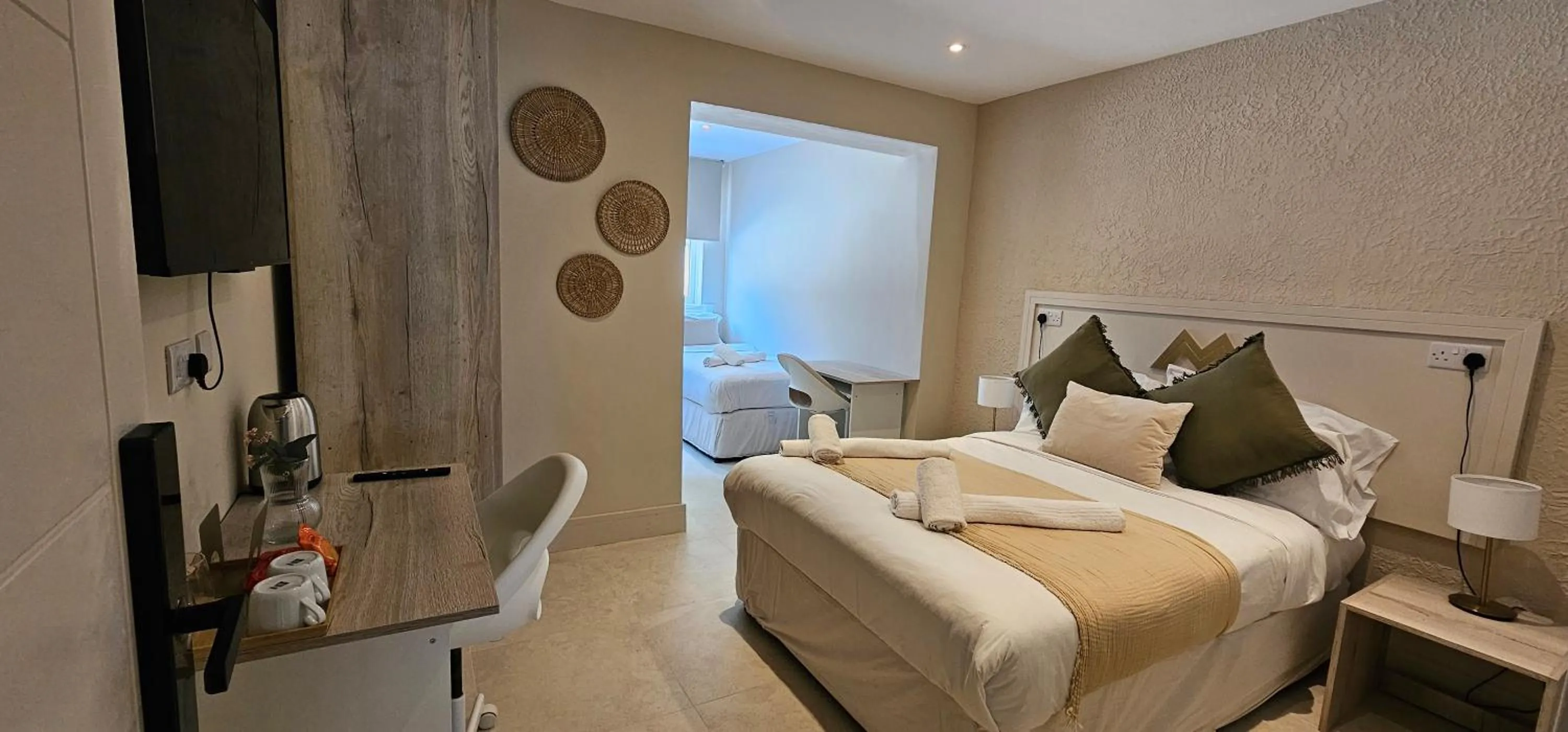 Bed in MSM Arena Hotel