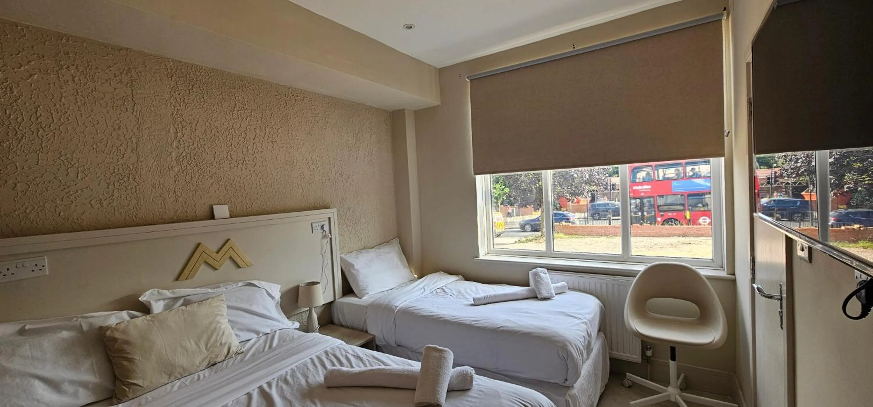 Bed in MSM Arena Hotel