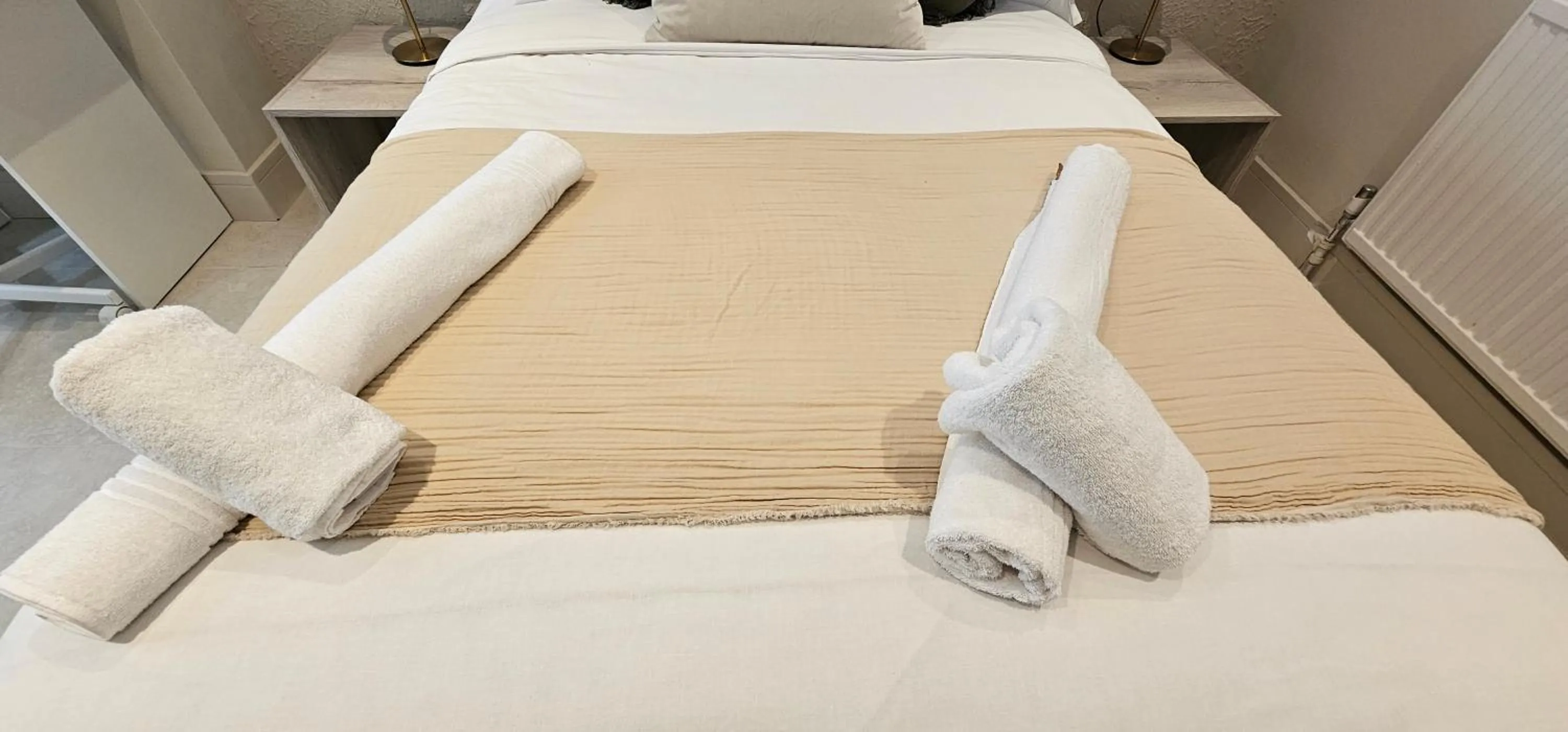 Bed in MSM Arena Hotel