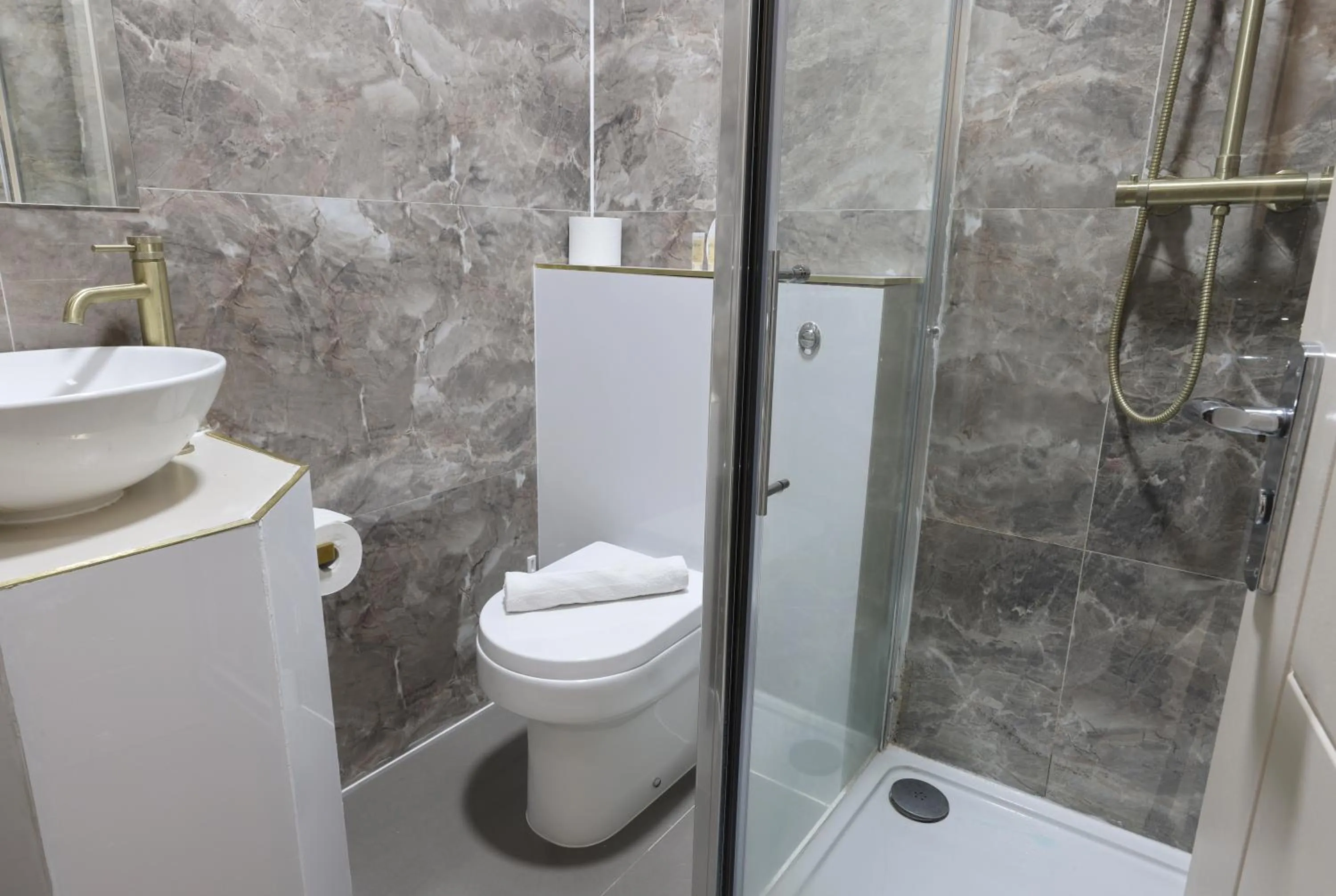 Shower in MSM Arena Hotel