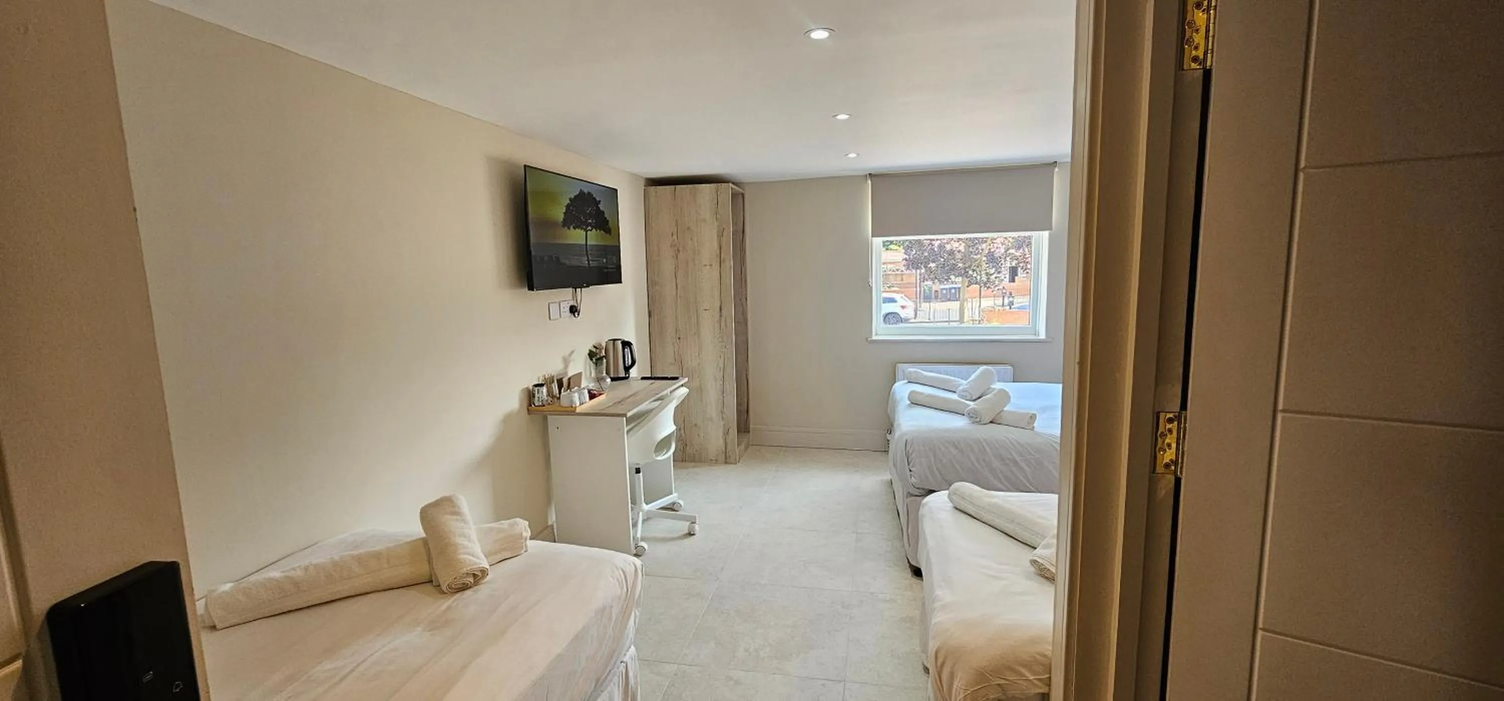 Bed in MSM Arena Hotel