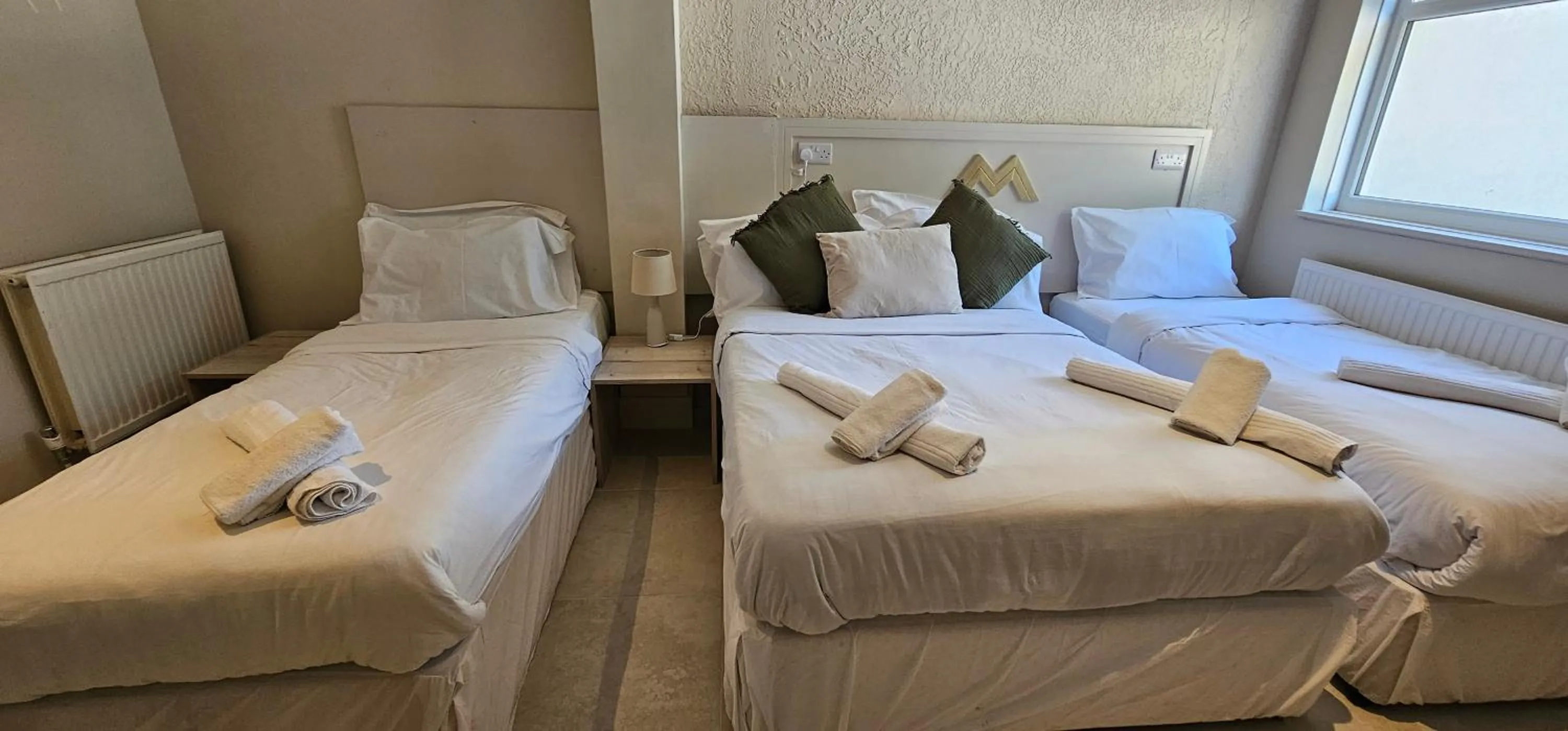 Bed in MSM Arena Hotel