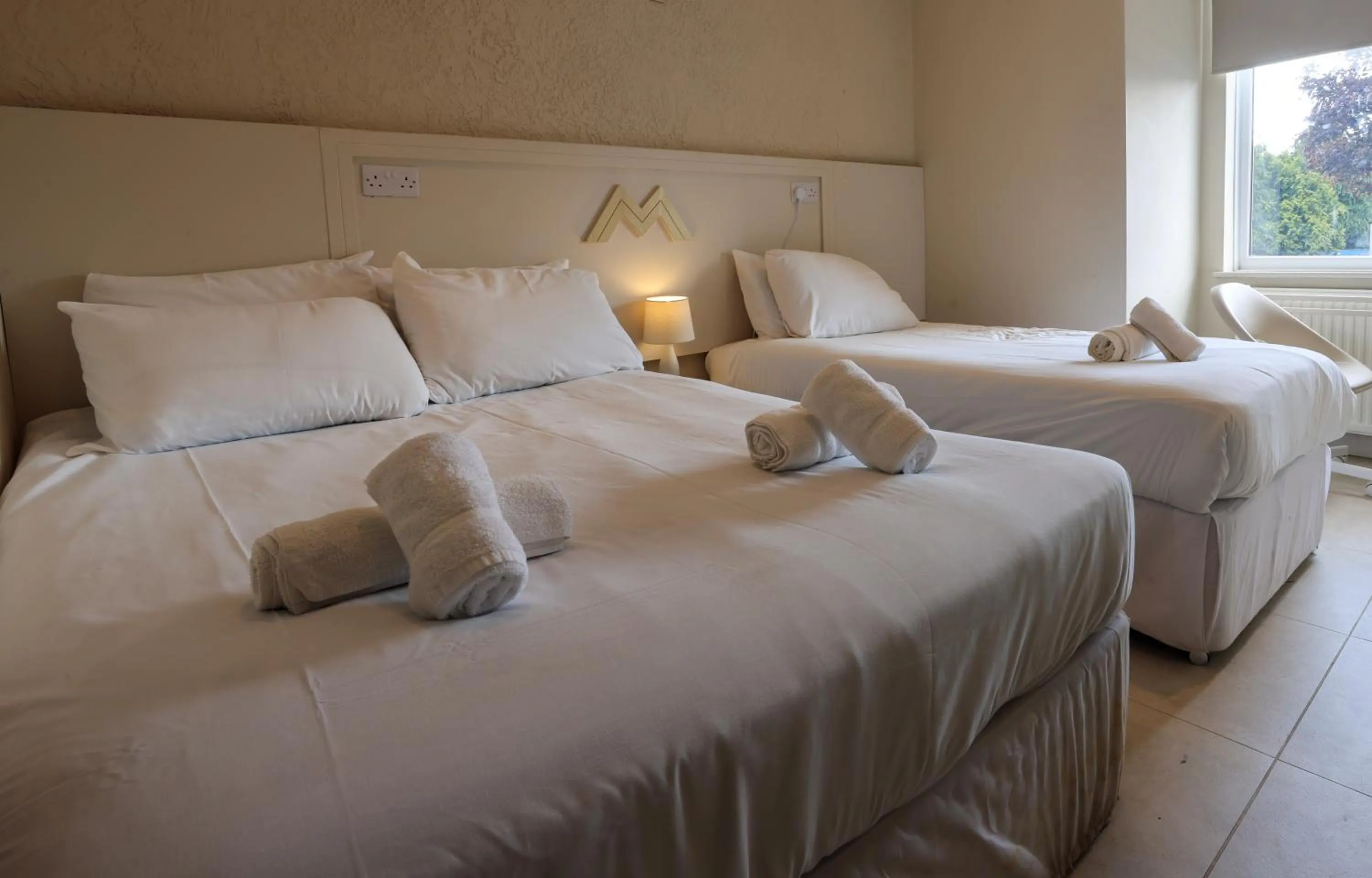 Bed in MSM Arena Hotel