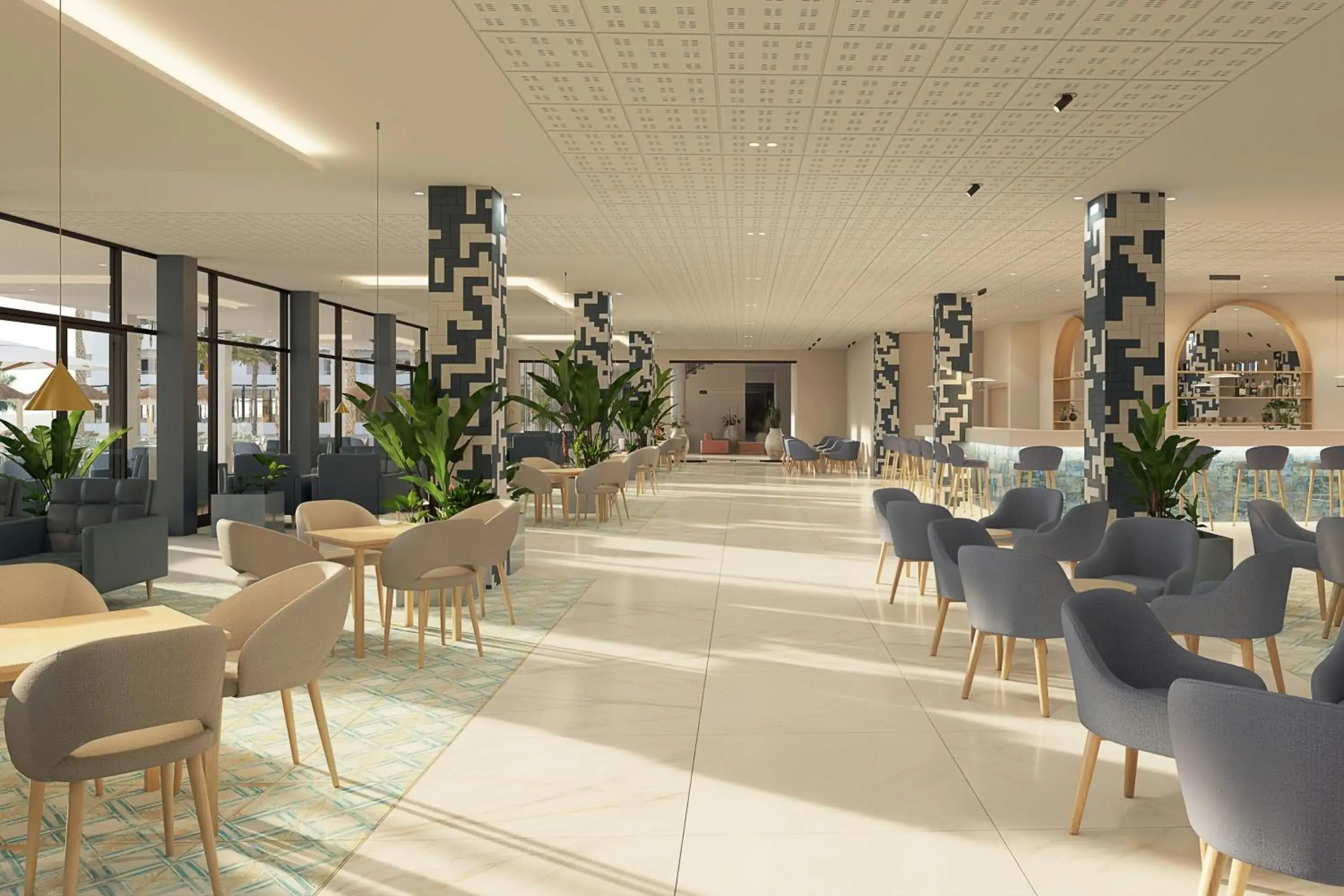 Lounge or bar in Hotel Best Mojácar Lounge or bar in Hotel Best Mojácar