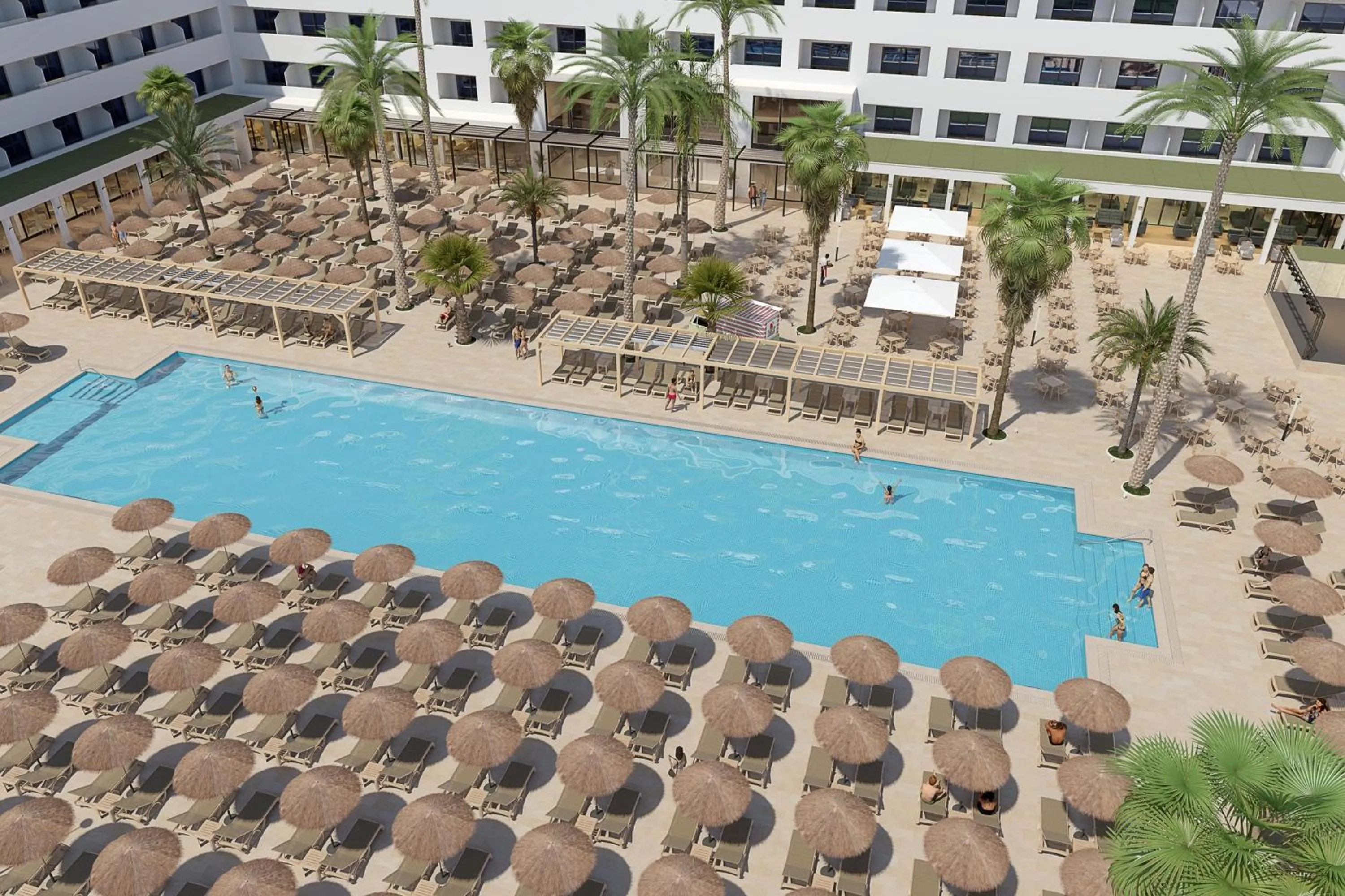 Swimming pool in Hotel Best Mojácar