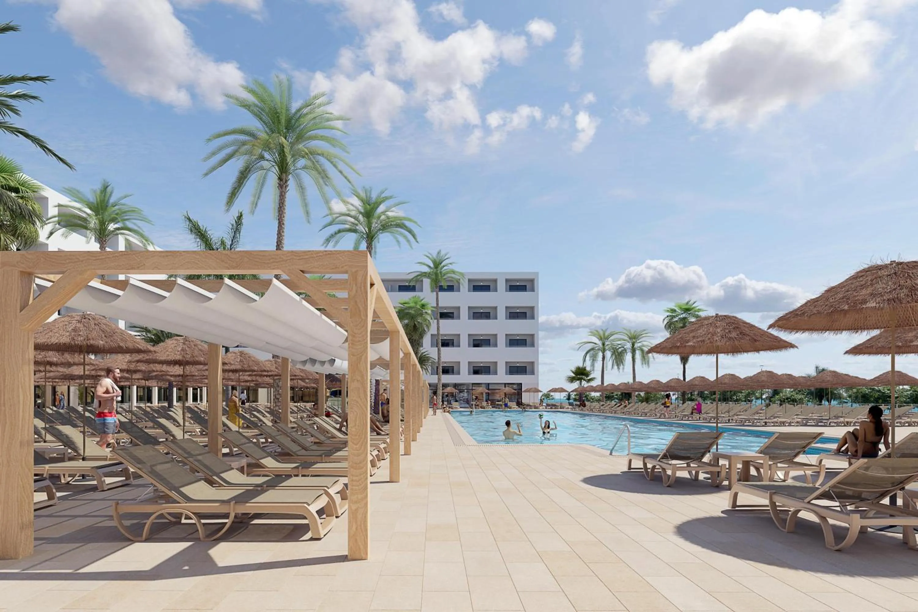 Balcony/Terrace in Hotel Best Mojácar