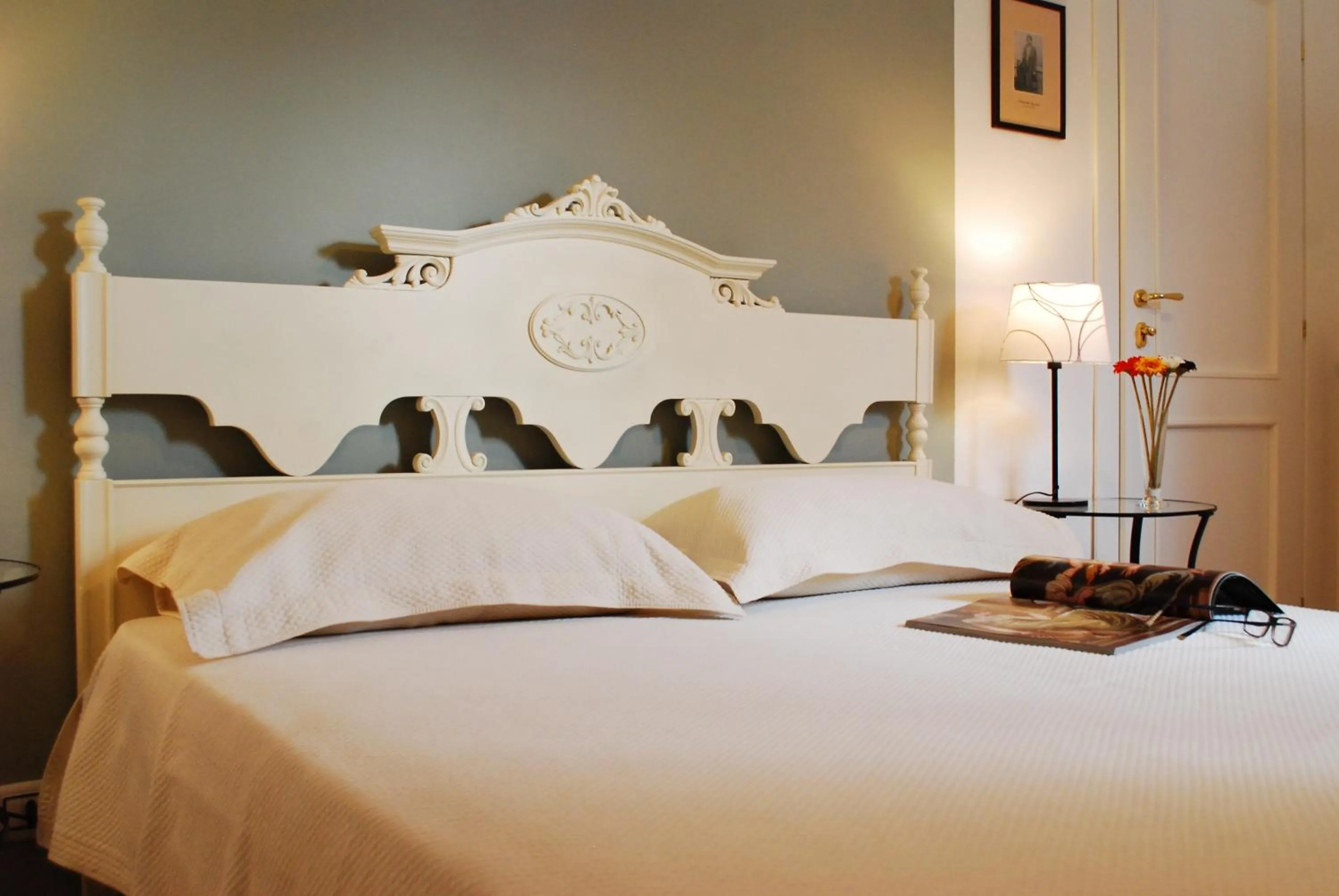 Decorative detail, Bed in Le Stanze dei Nonni