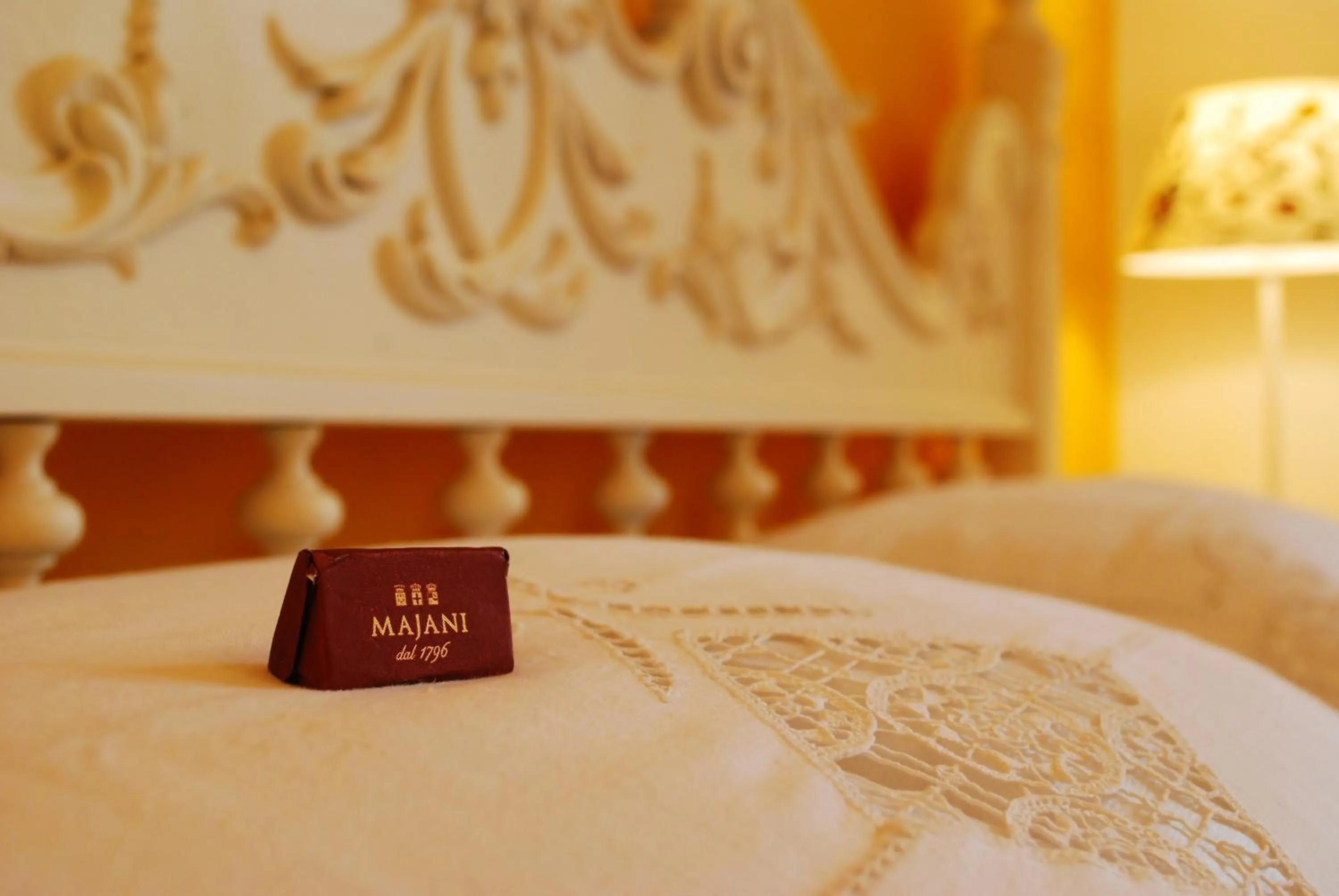 Decorative detail, Bed in Le Stanze dei Nonni