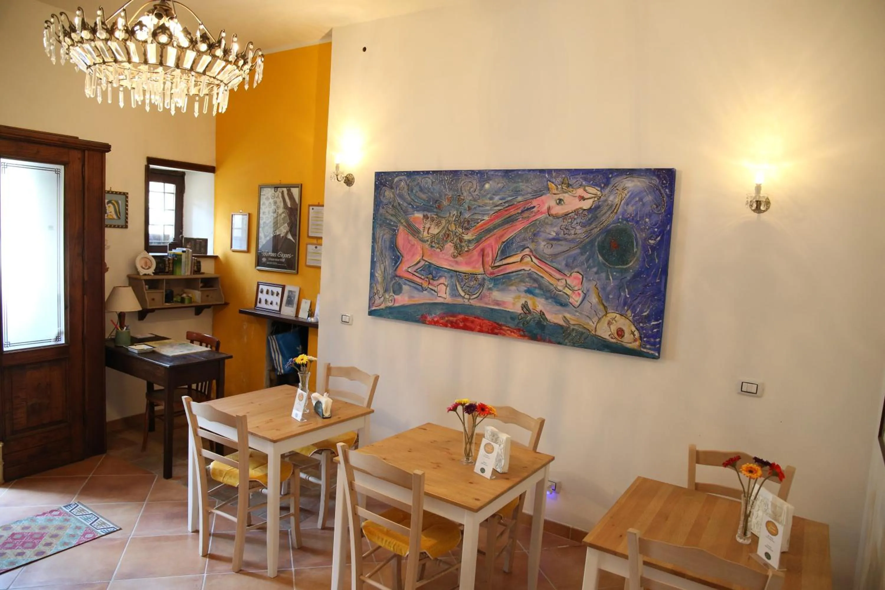 Communal kitchen in Le Stanze dei Nonni