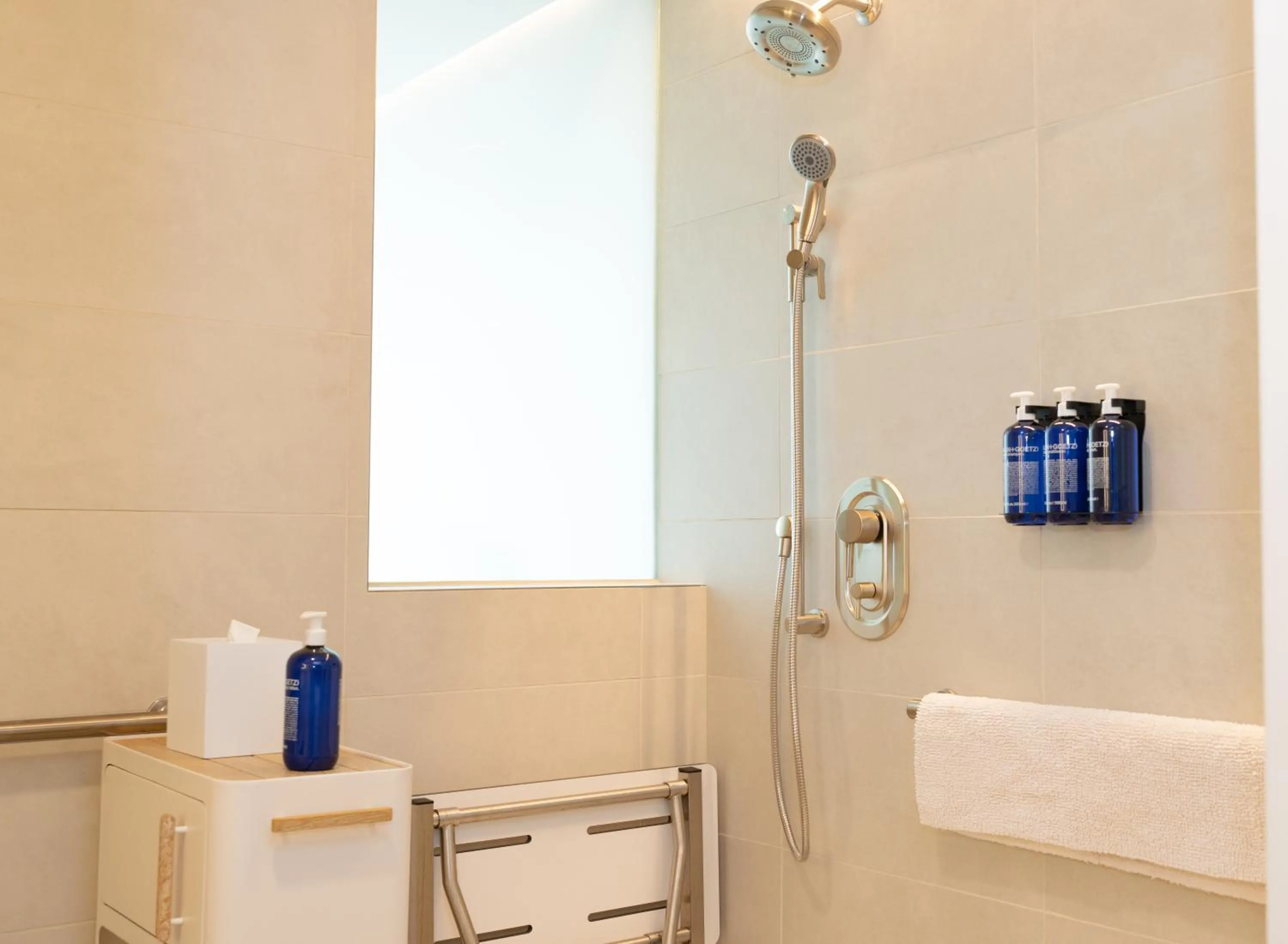 Shower in Scout Living, powered by Placemakr - Midtown