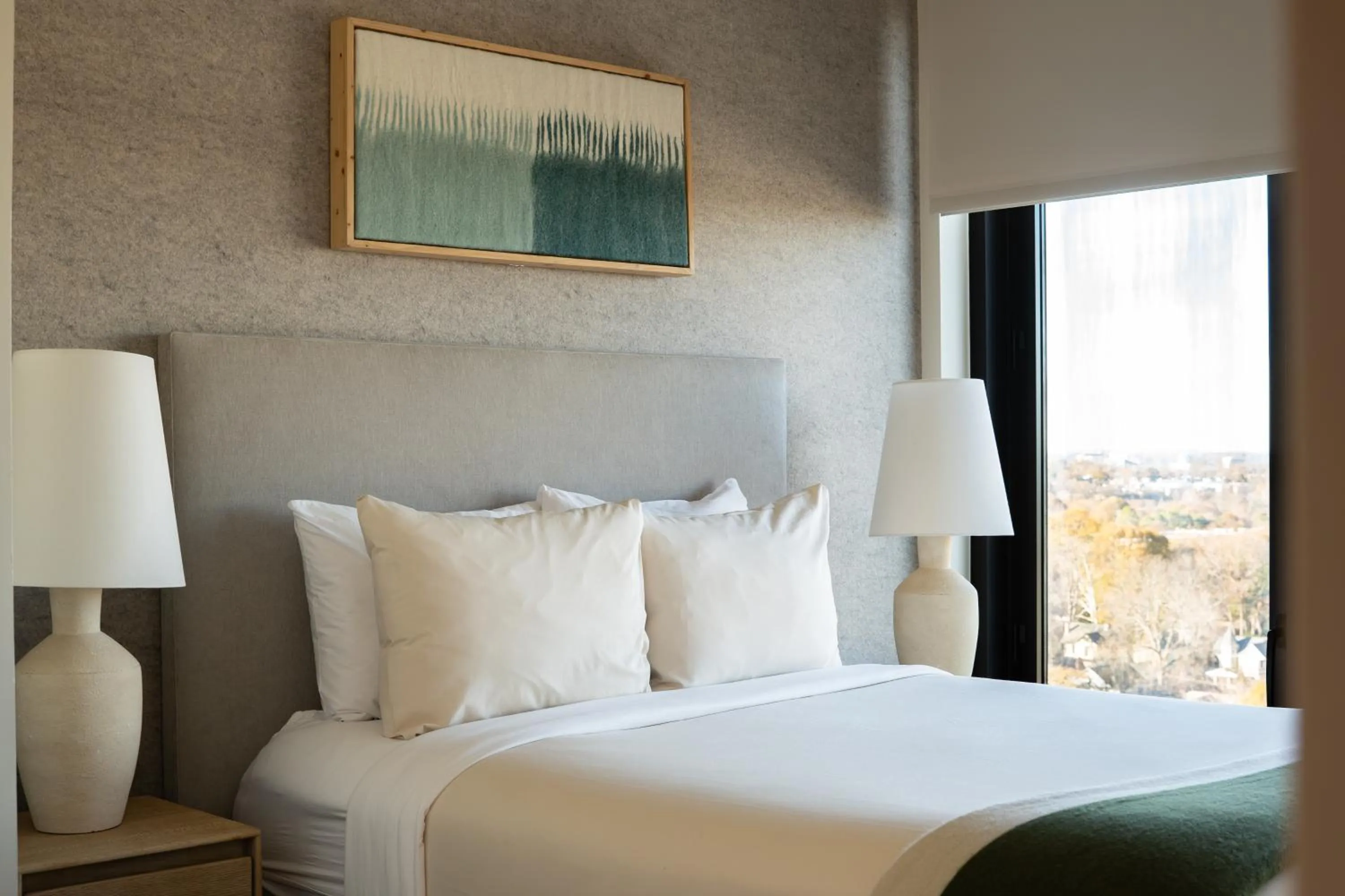 Bedroom, Bed in Scout Living, powered by Placemakr - Midtown