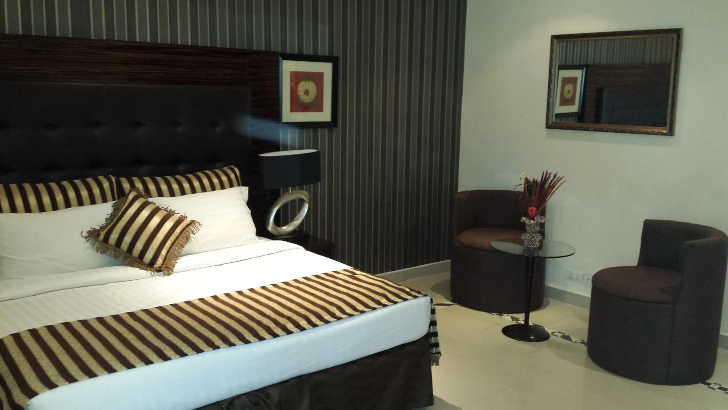 Bed in Villa Angelia Boutique Hotel