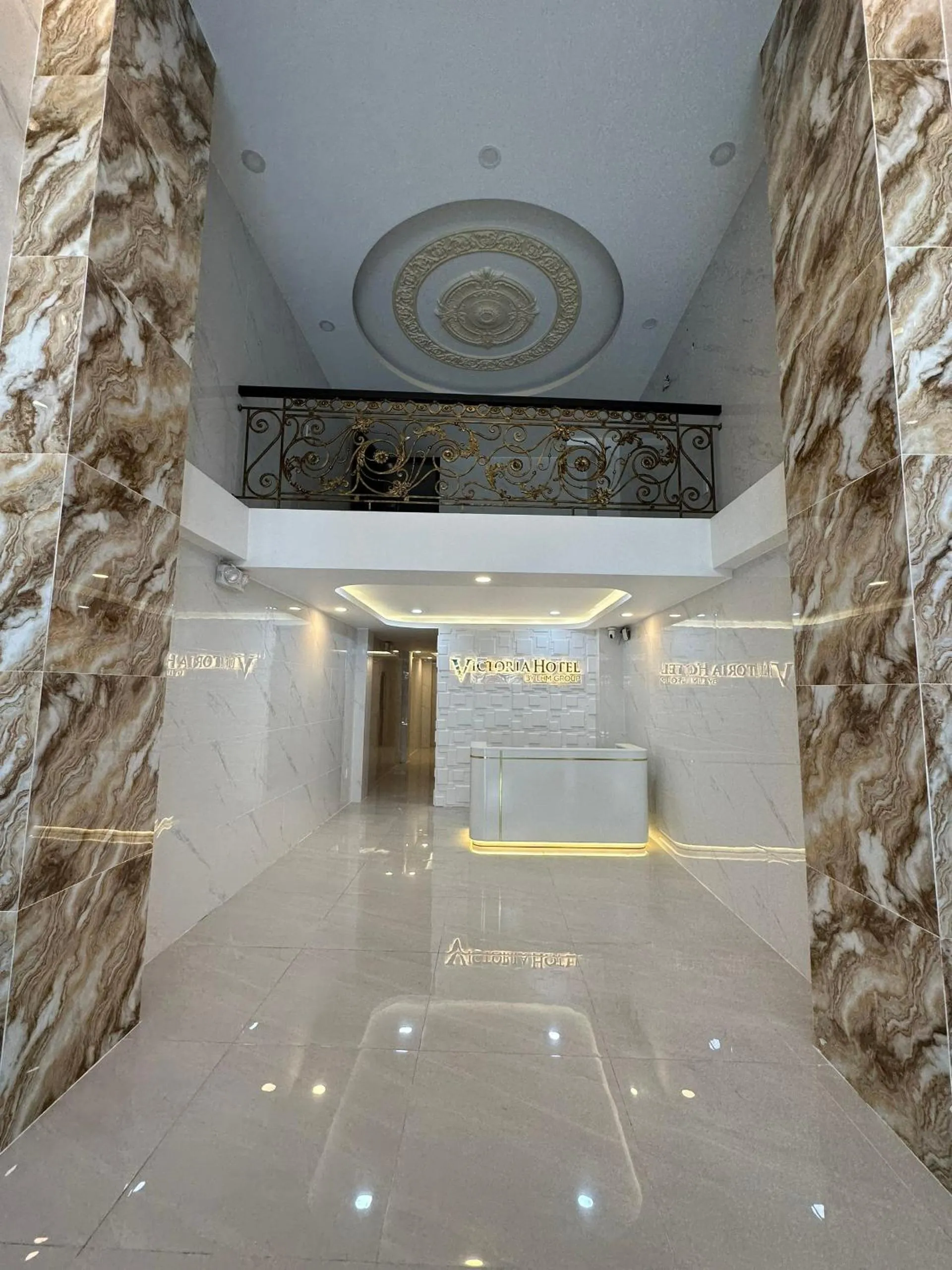 Lobby or reception in Motel Victoria