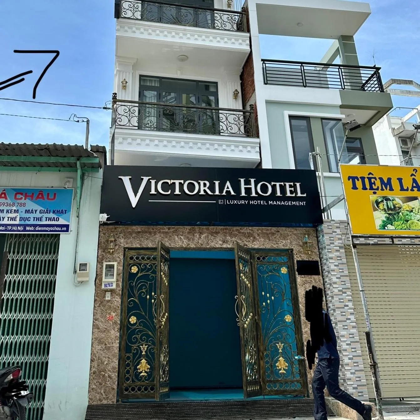 Property logo or sign in Motel Victoria