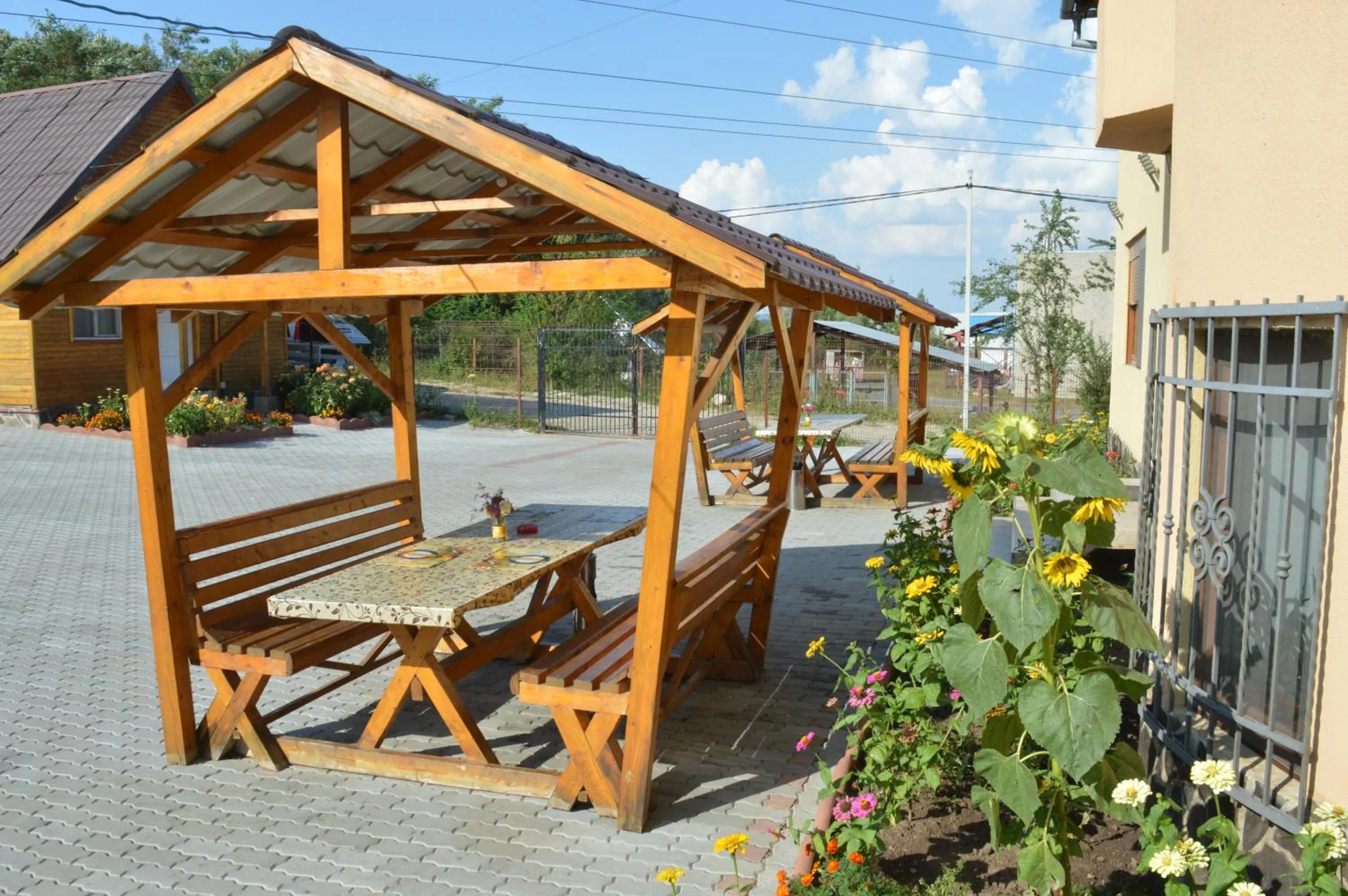 Patio in Pensiunea Stan