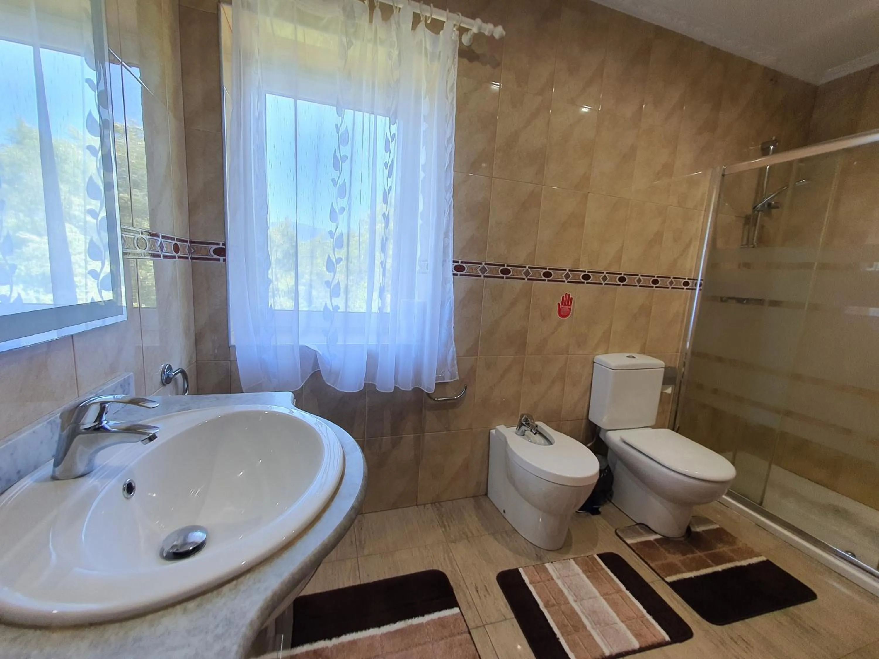 Toilet in Pensiunea Stan