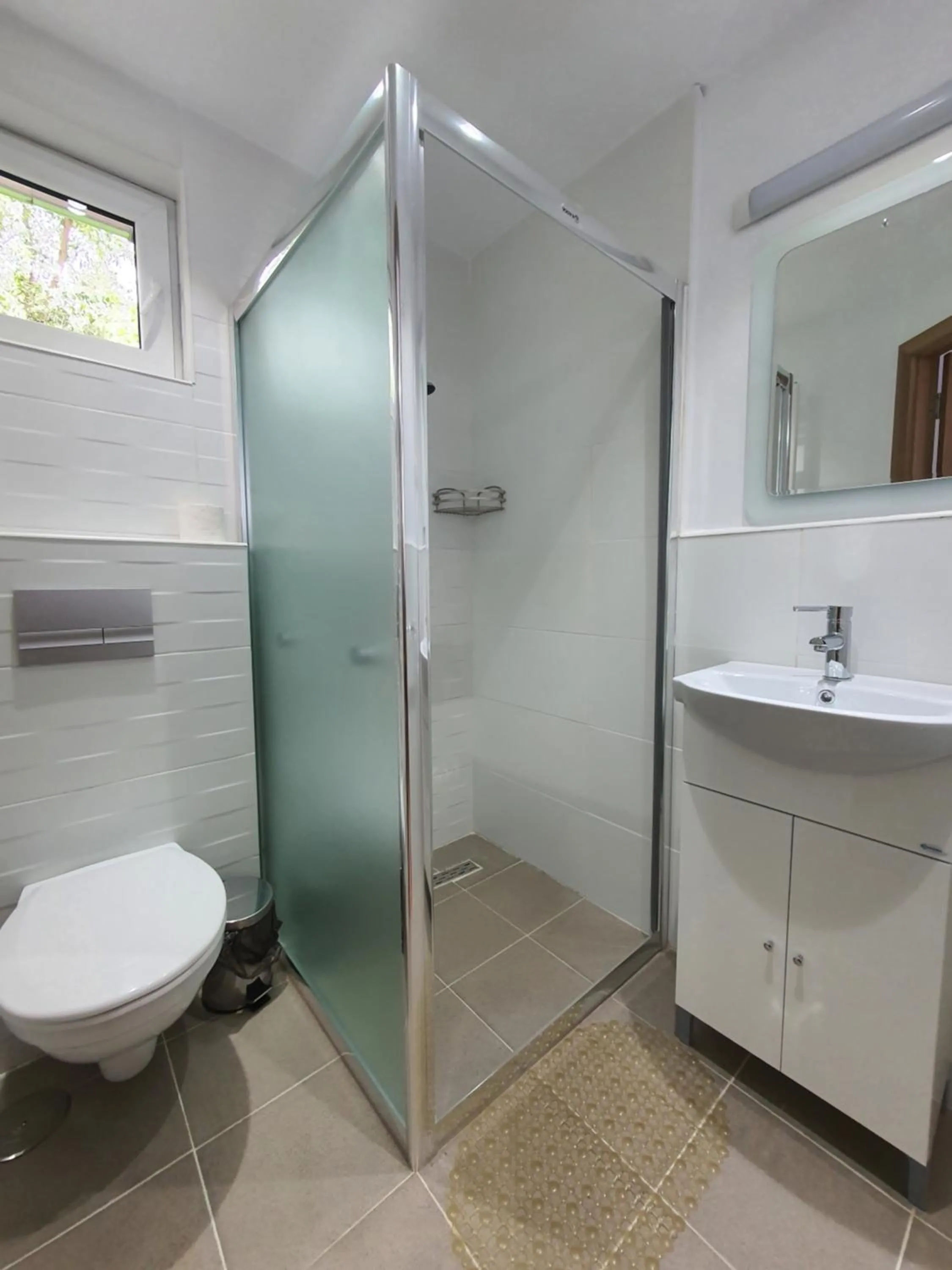 Shower in Pensiunea Stan