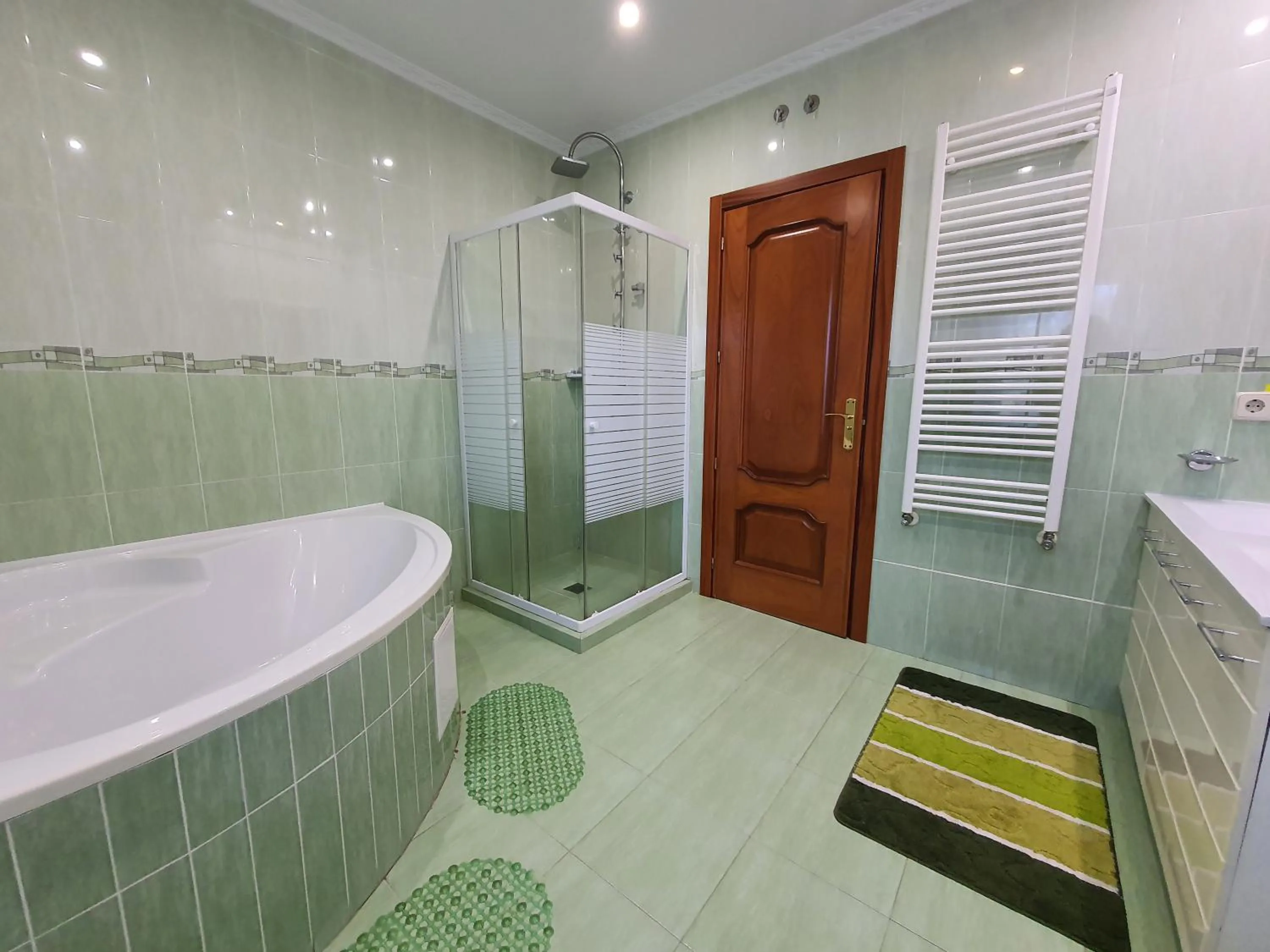 Shower in Pensiunea Stan