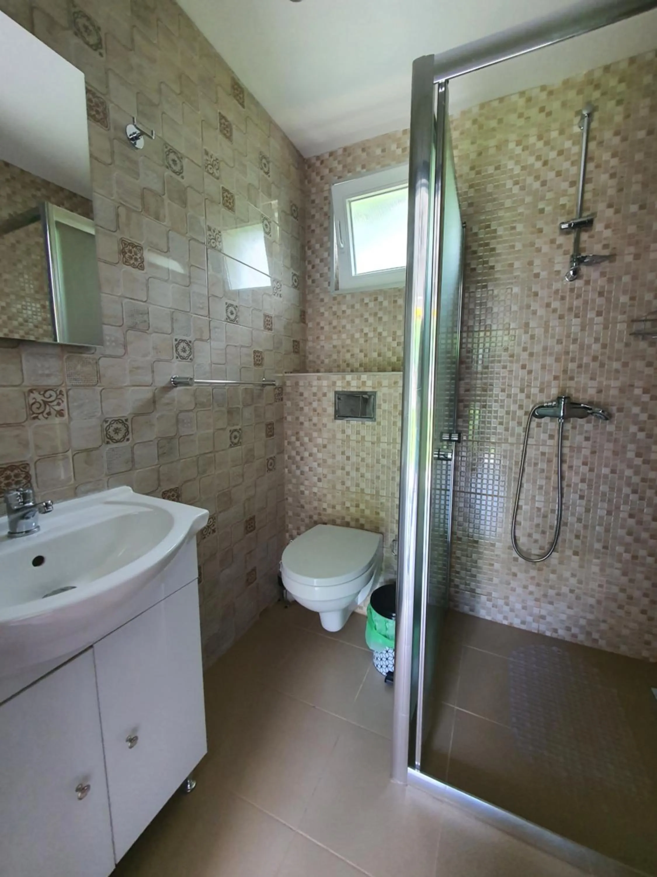 Shower in Pensiunea Stan